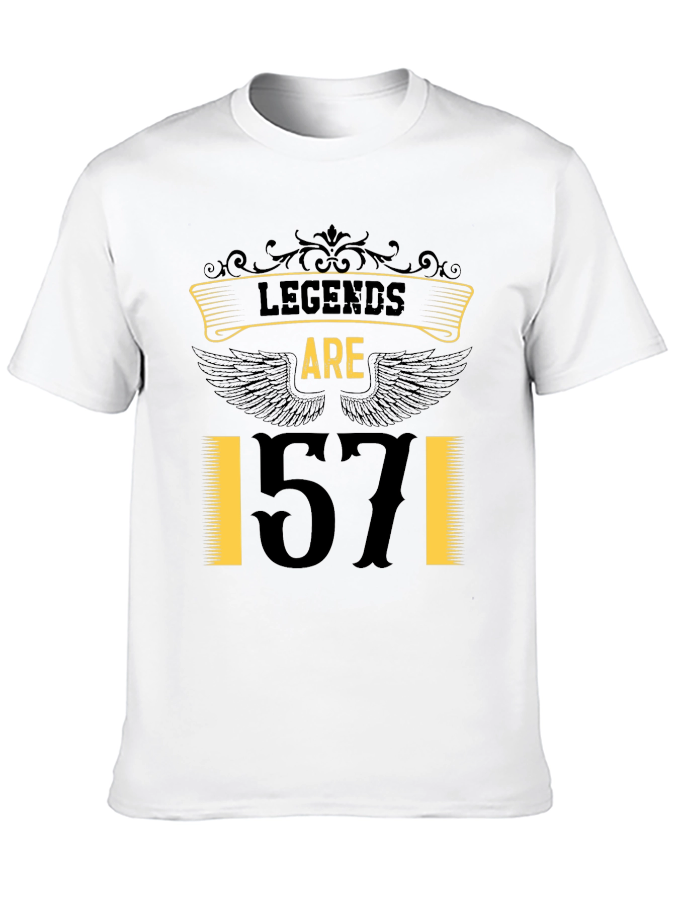 Legends Are 57 T-Shirt - Birthday Gift Tee