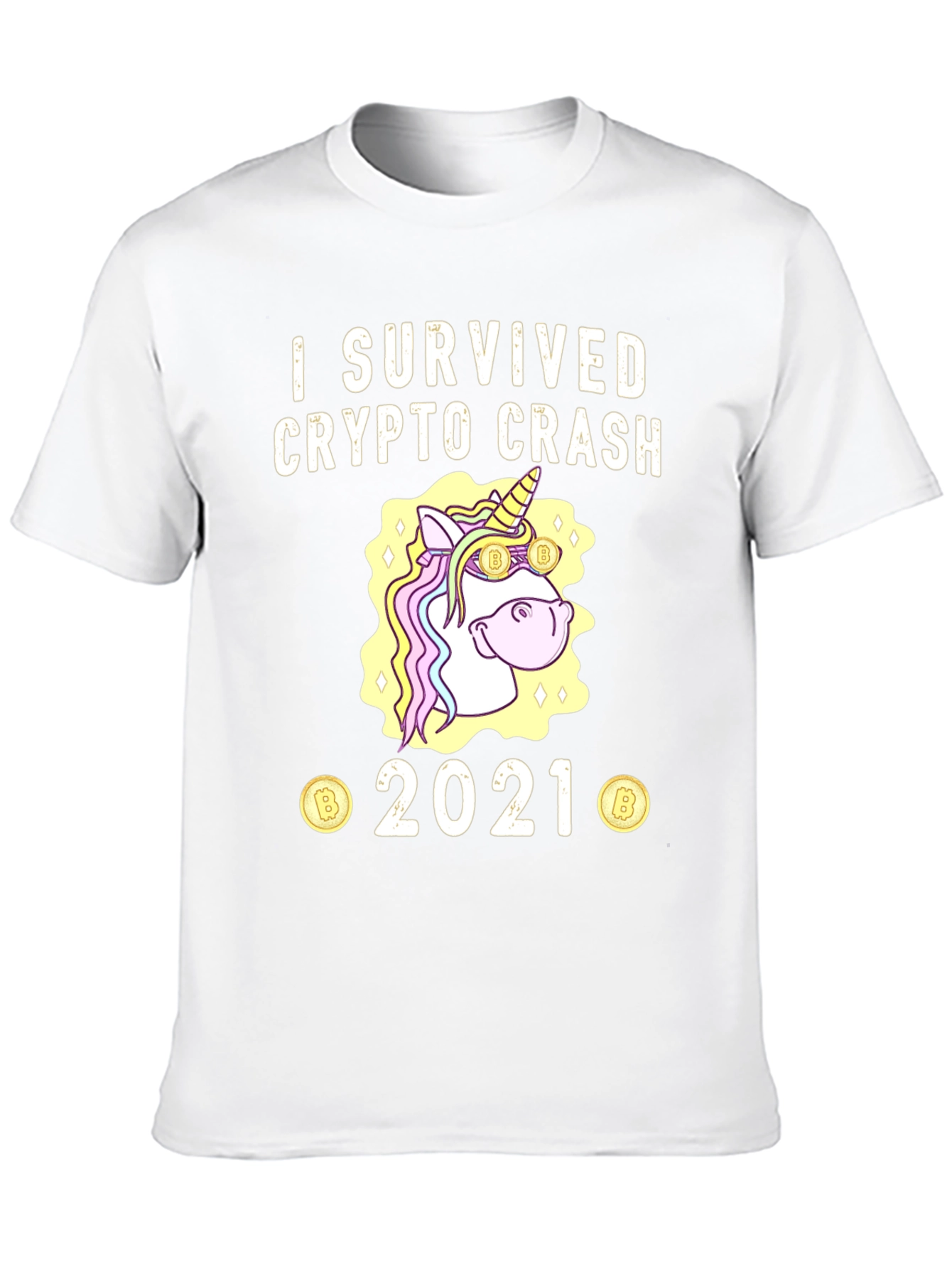 I Survived Crypto Crash 2021 T-Shirt