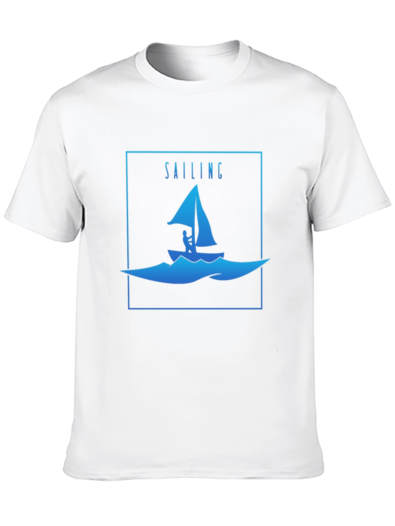 Sailing Graphic T-Shirt | Mens Crew Neck