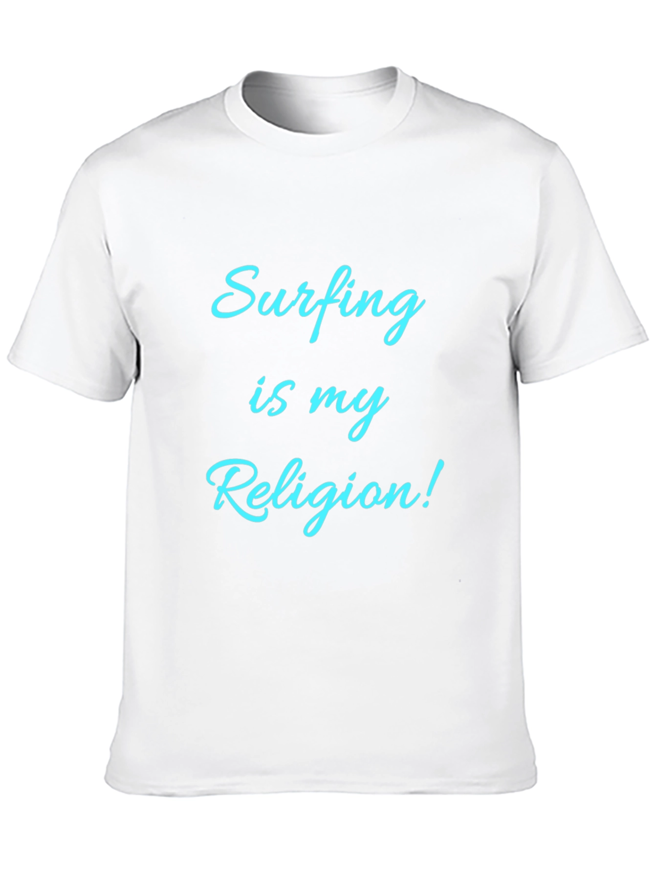 Surfing Is My Religion! Graphic T-Shirt