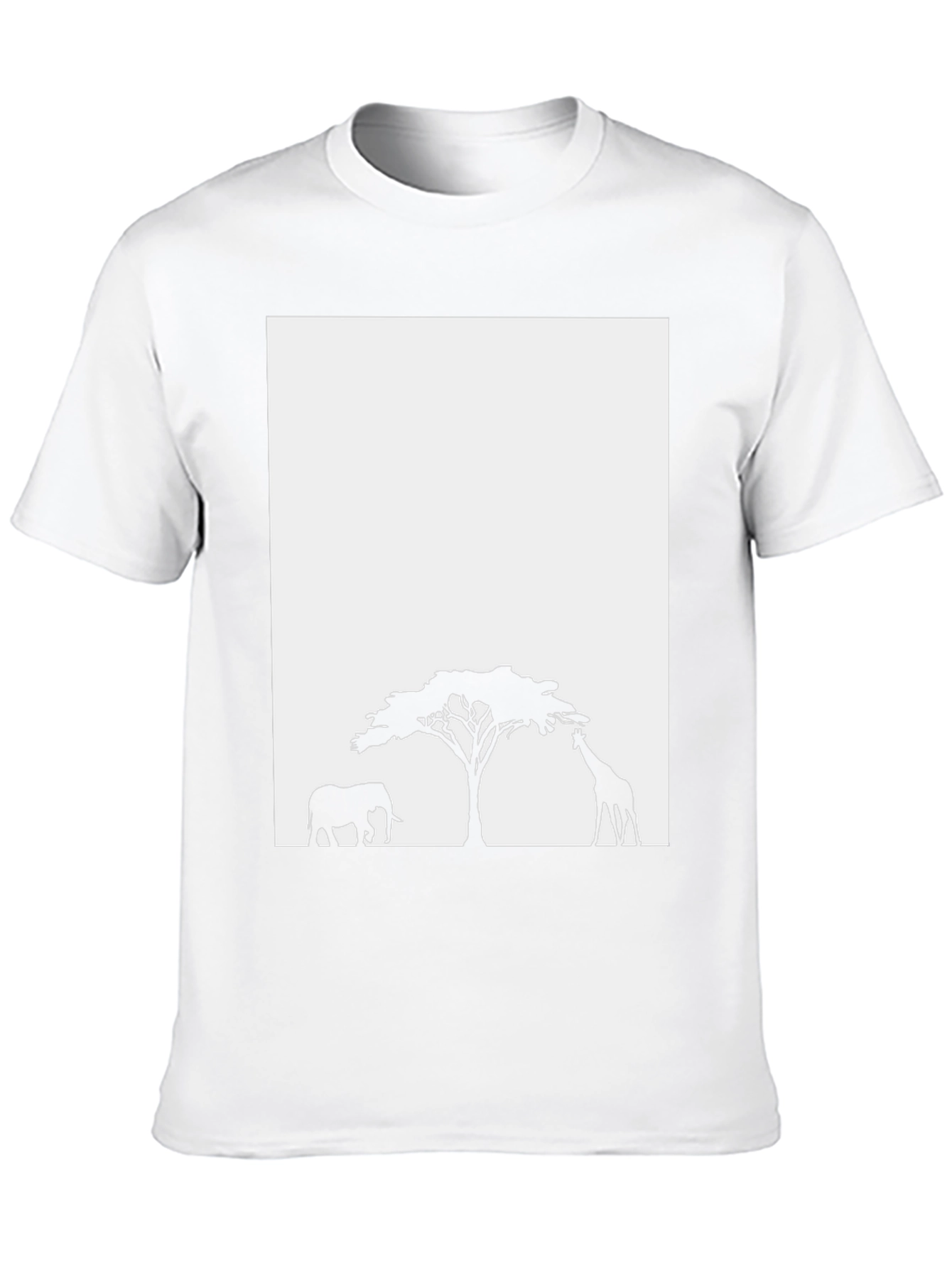 Savanna Silhouette T-Shirt - Graphic Print Tee