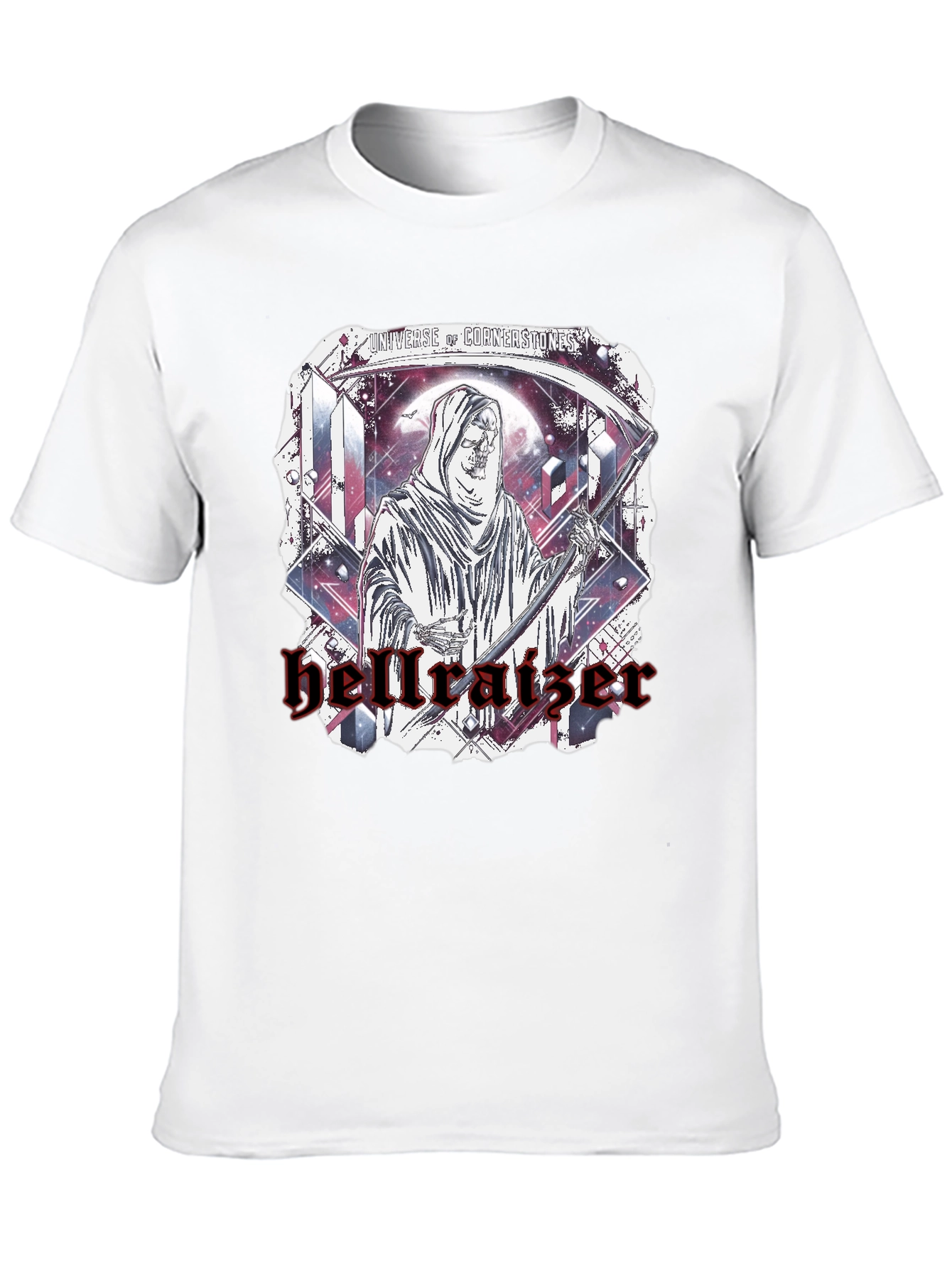Hellraiser Graphic Print Black T-Shirt