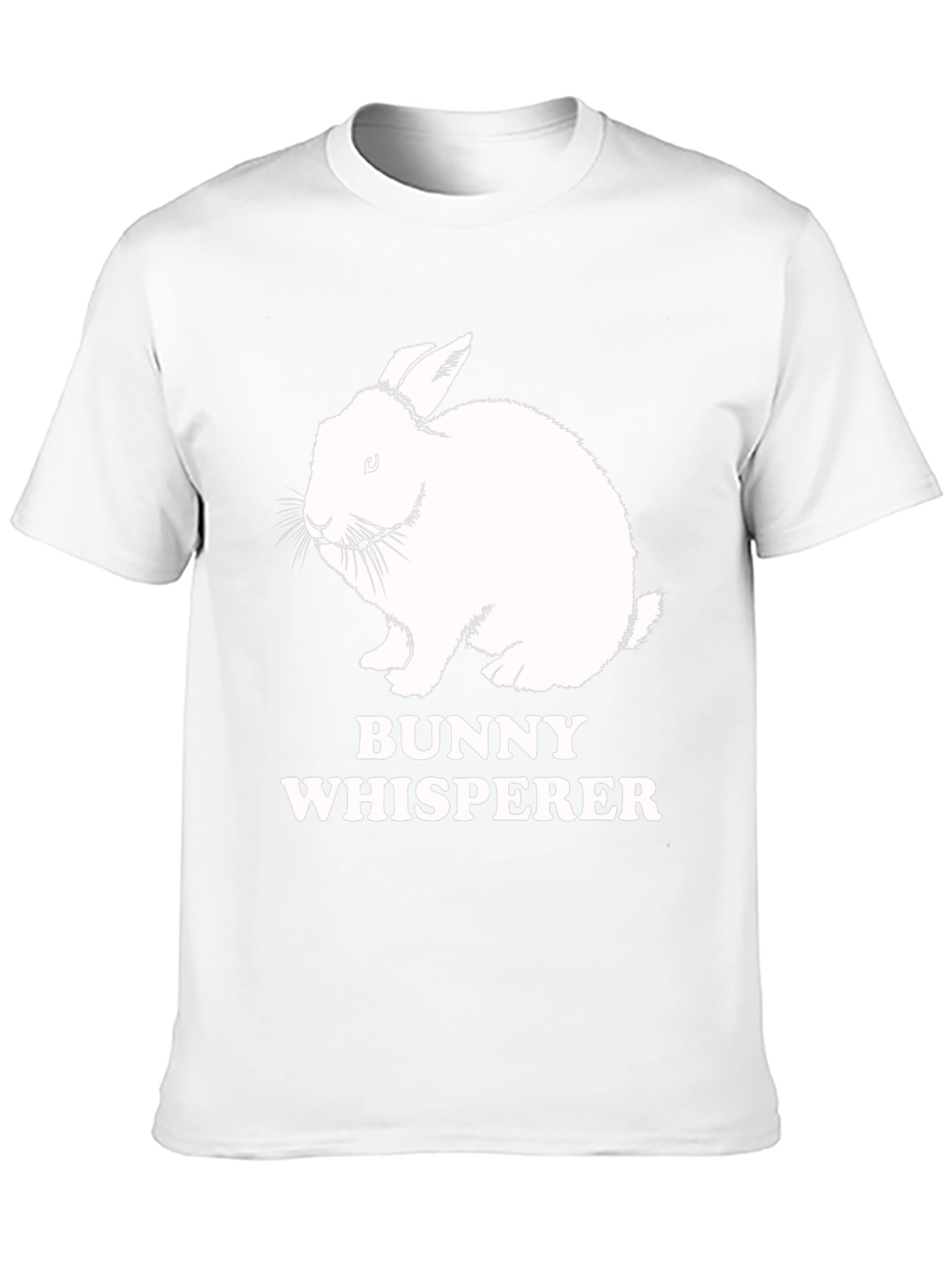 Bunny Whisperer Graphic Tee - Cute Rabbit T-Shirt