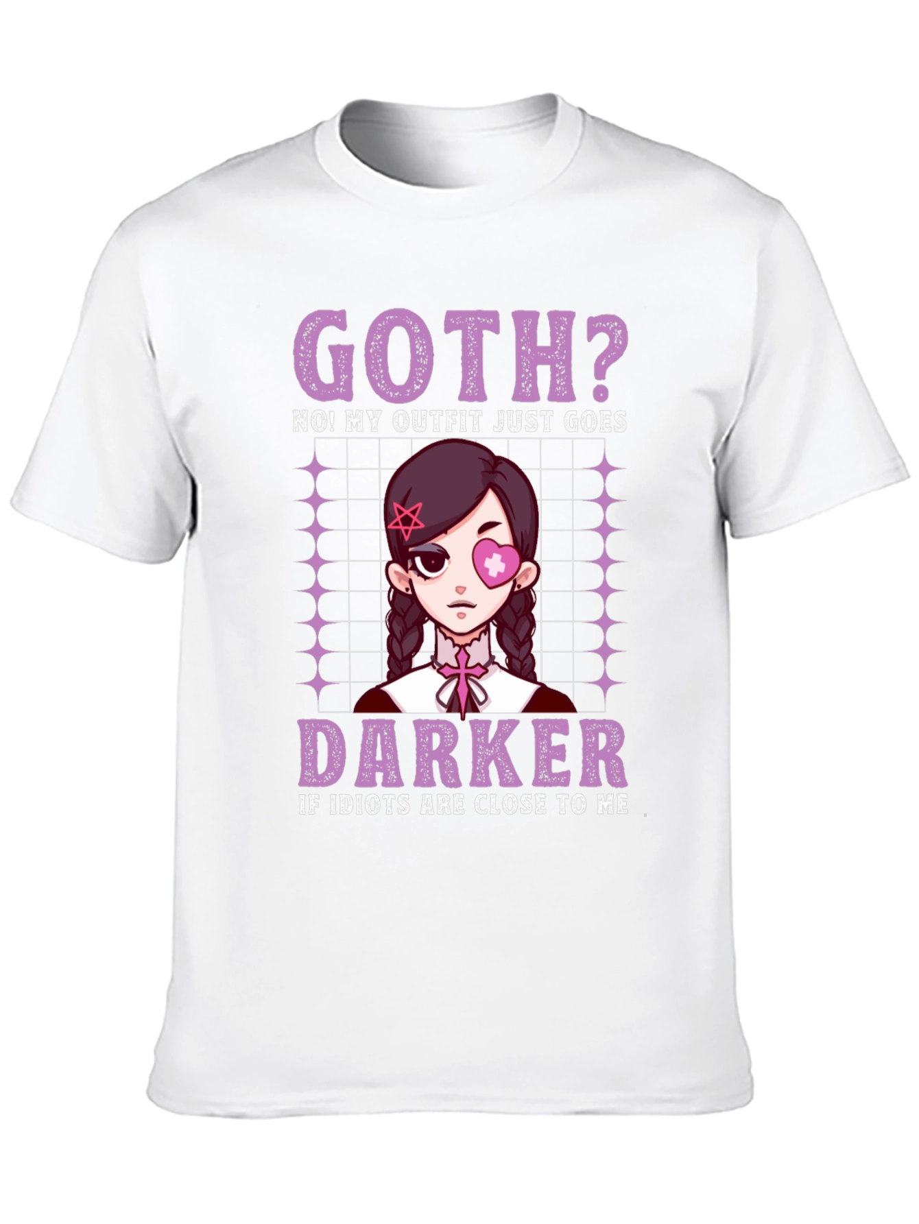 Goth? Darker Humor Graphic T-Shirt