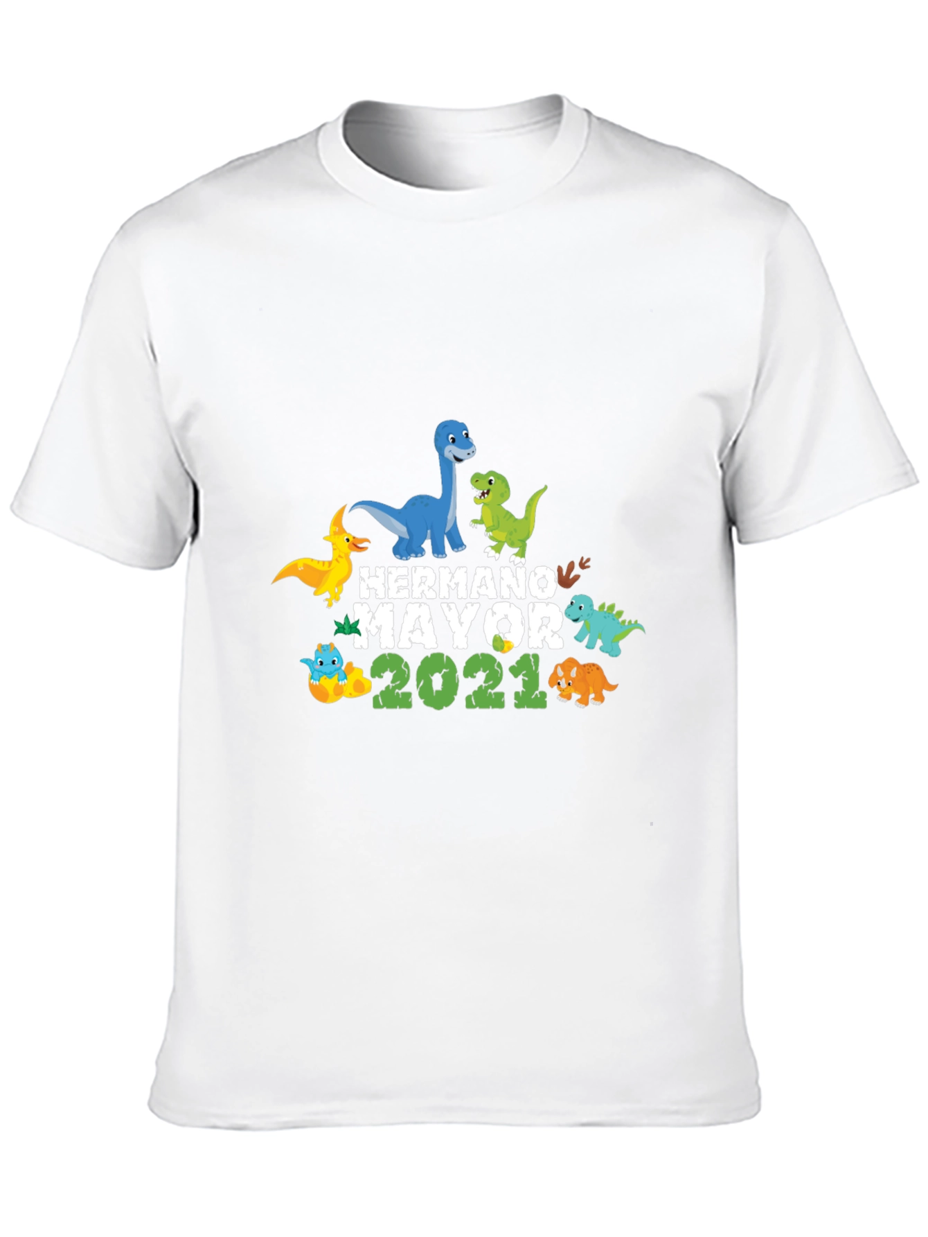 Hermano Mayor 2021 Dinosaur Graphic T-Shirt