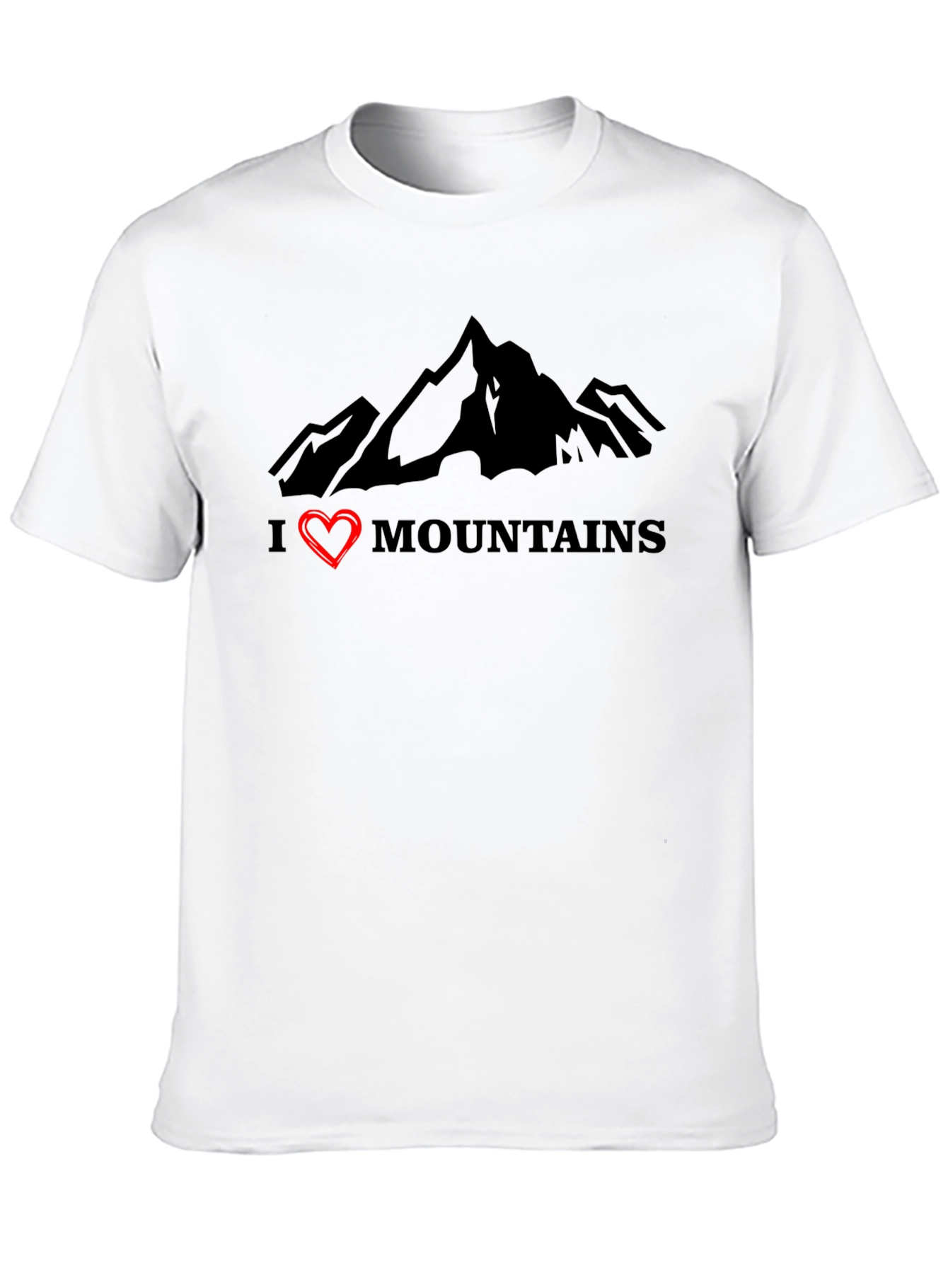 I Love Mountains Graphic T-Shirt
