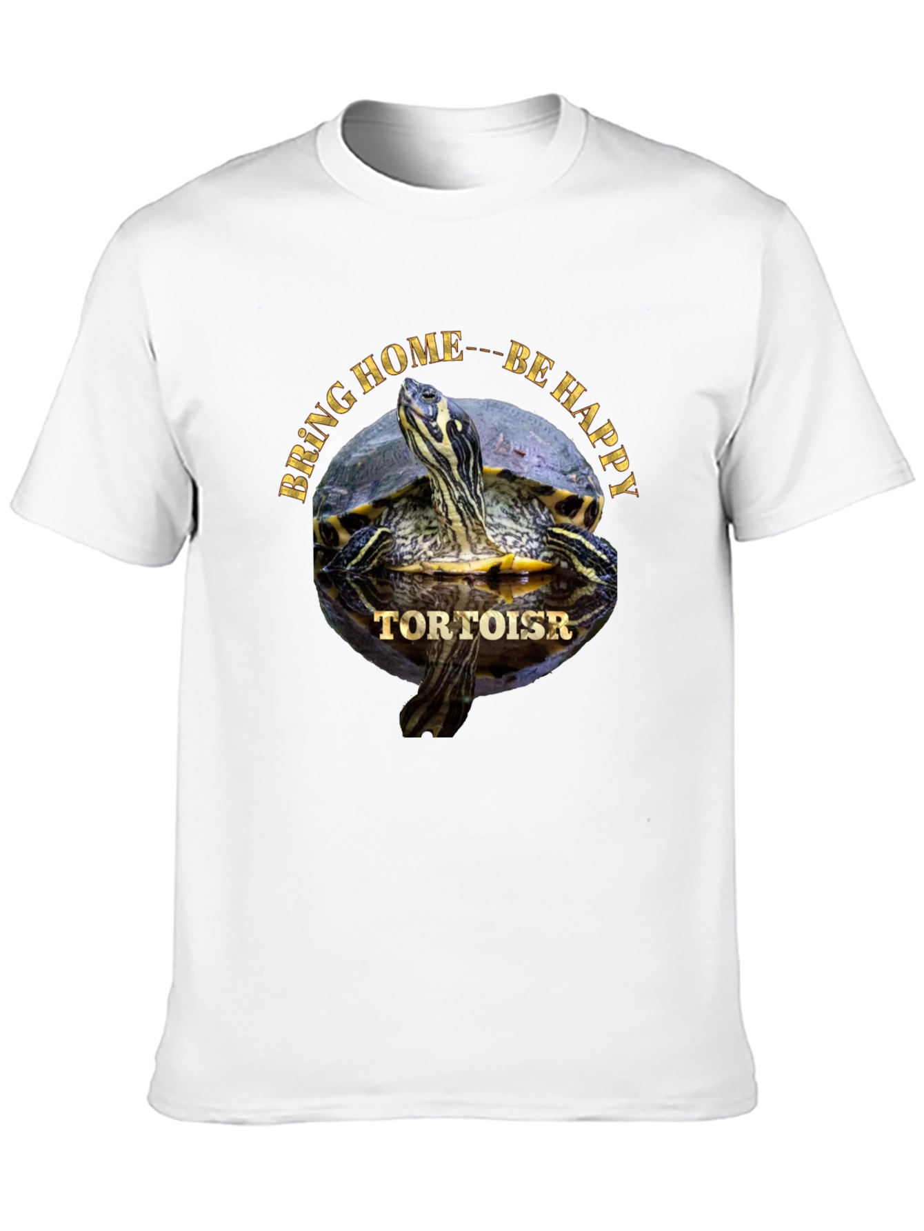 Turtle Graphic Tee - Bring Home Be Happy!