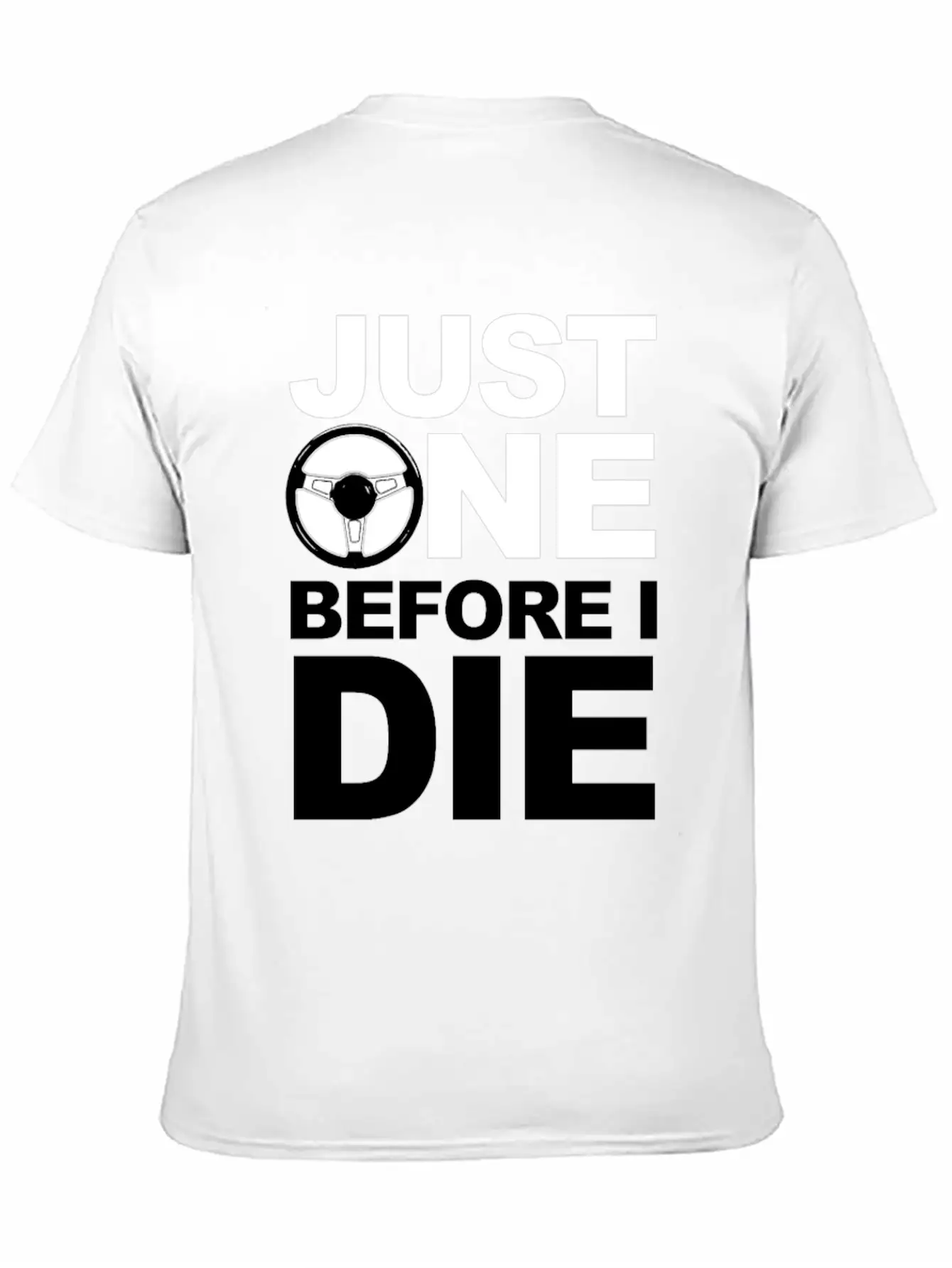 02 JUST ONE MORE B Gift Comfortable Minimalist Graphic Tee – Summer Style Essential