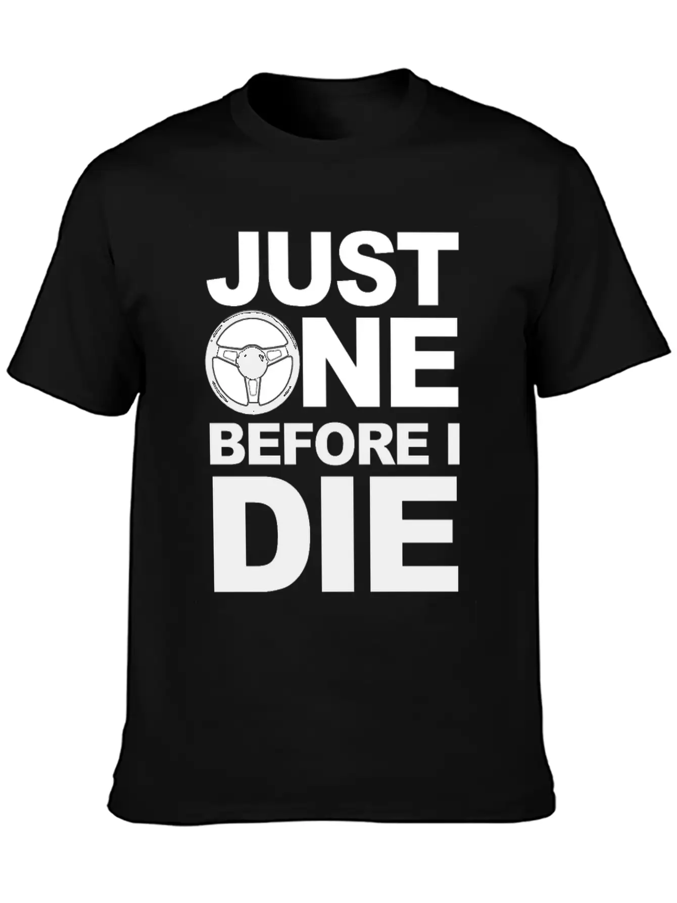 02 JUST ONE MORE B Gift Comfortable Minimalist Graphic Tee – Summer Style Essential