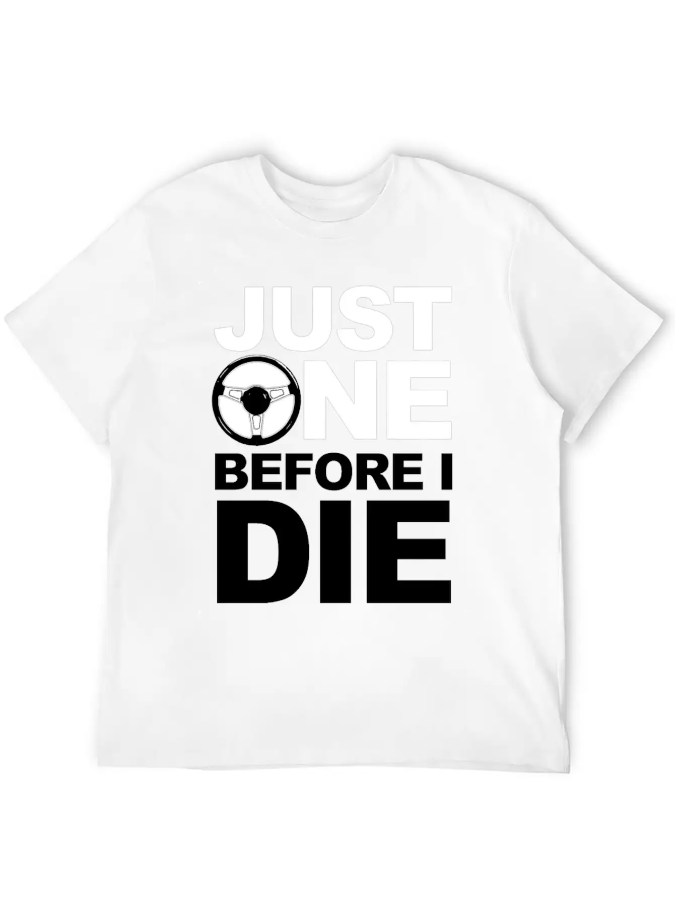 02 JUST ONE MORE B Gift Comfortable Minimalist Graphic Tee – Summer Style Essential