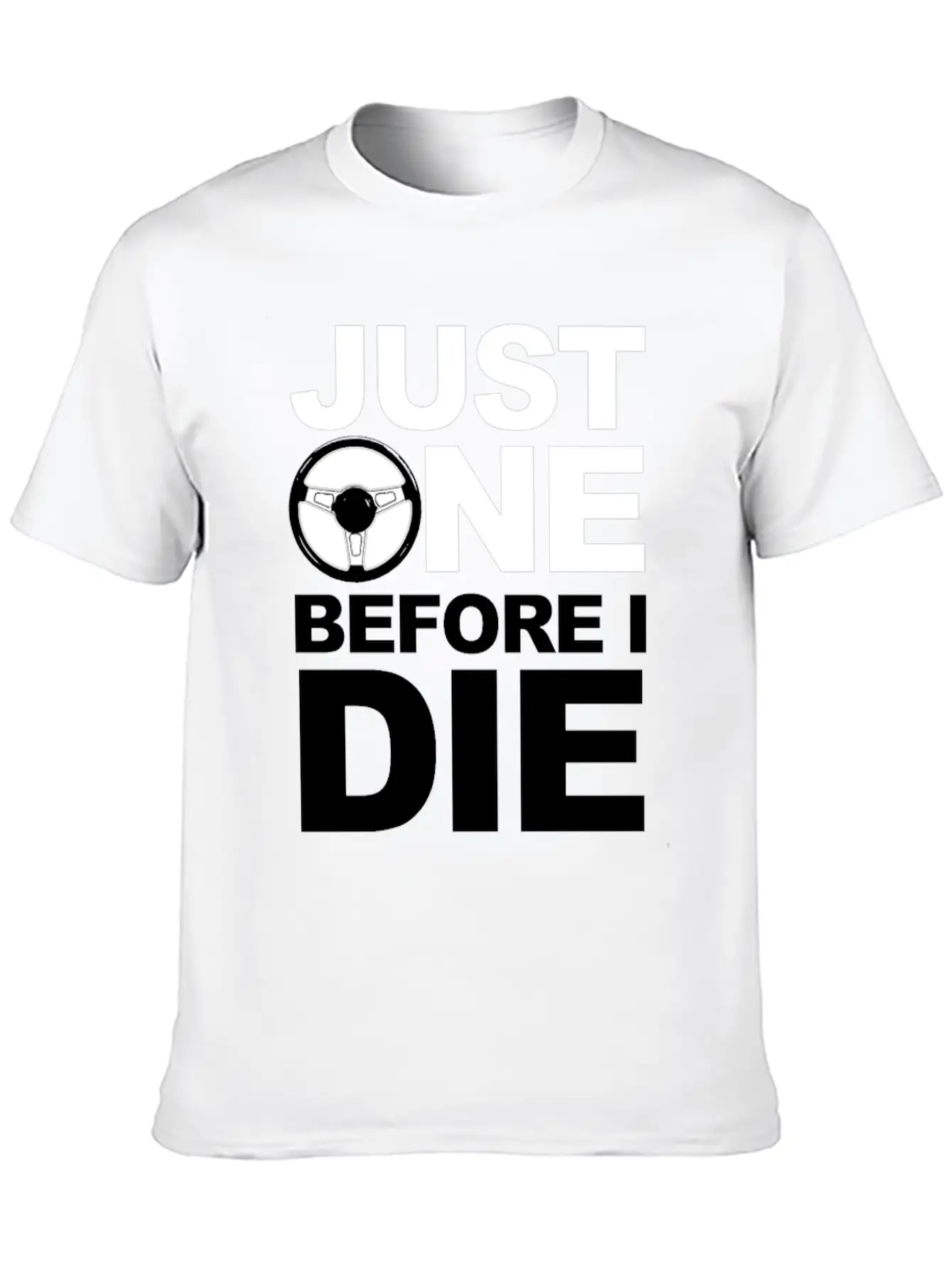 02 JUST ONE MORE B Gift Comfortable Minimalist Graphic Tee – Summer Style Essential