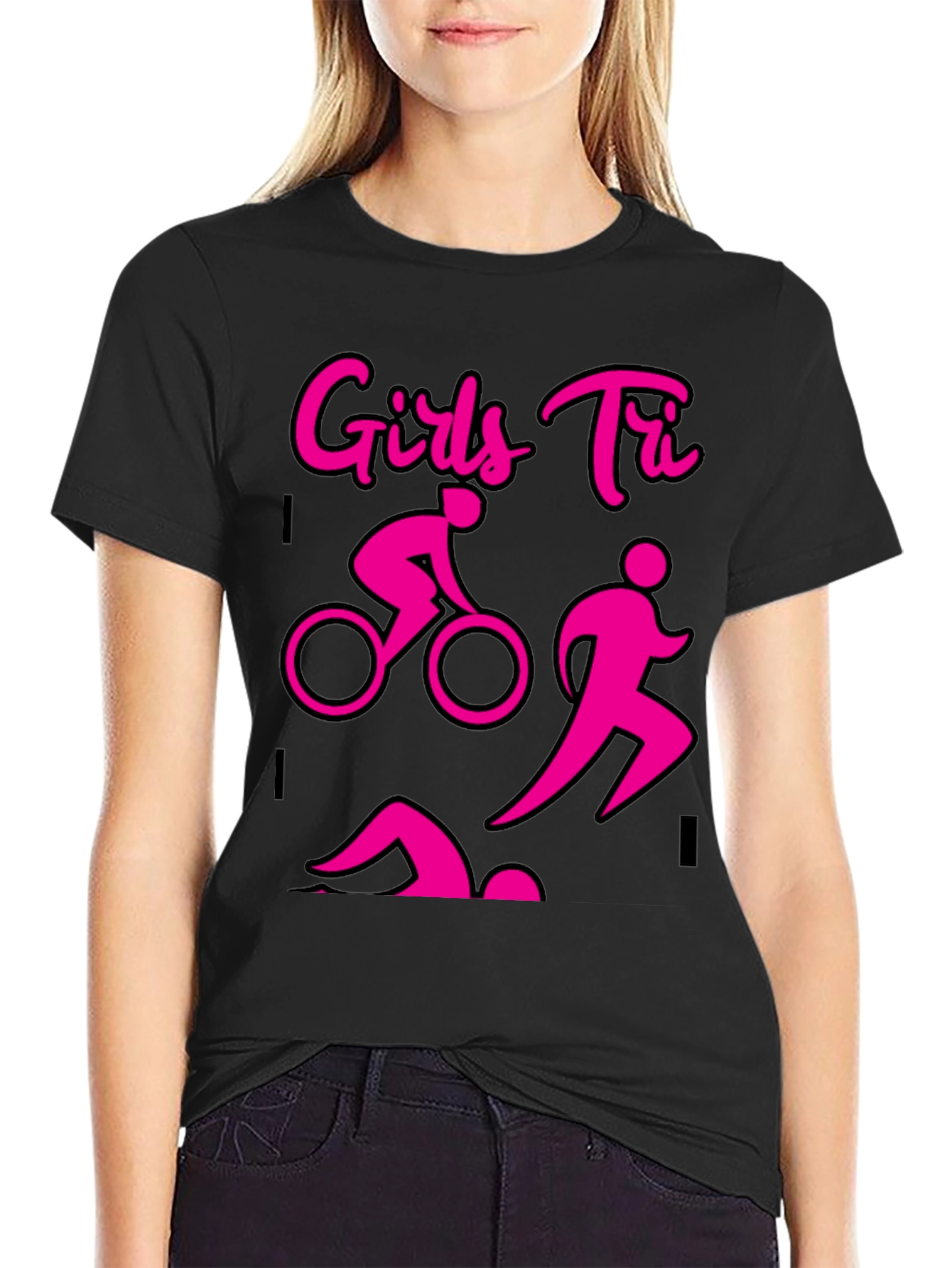 Girls Tri T-Shirt - Triathlon Tee