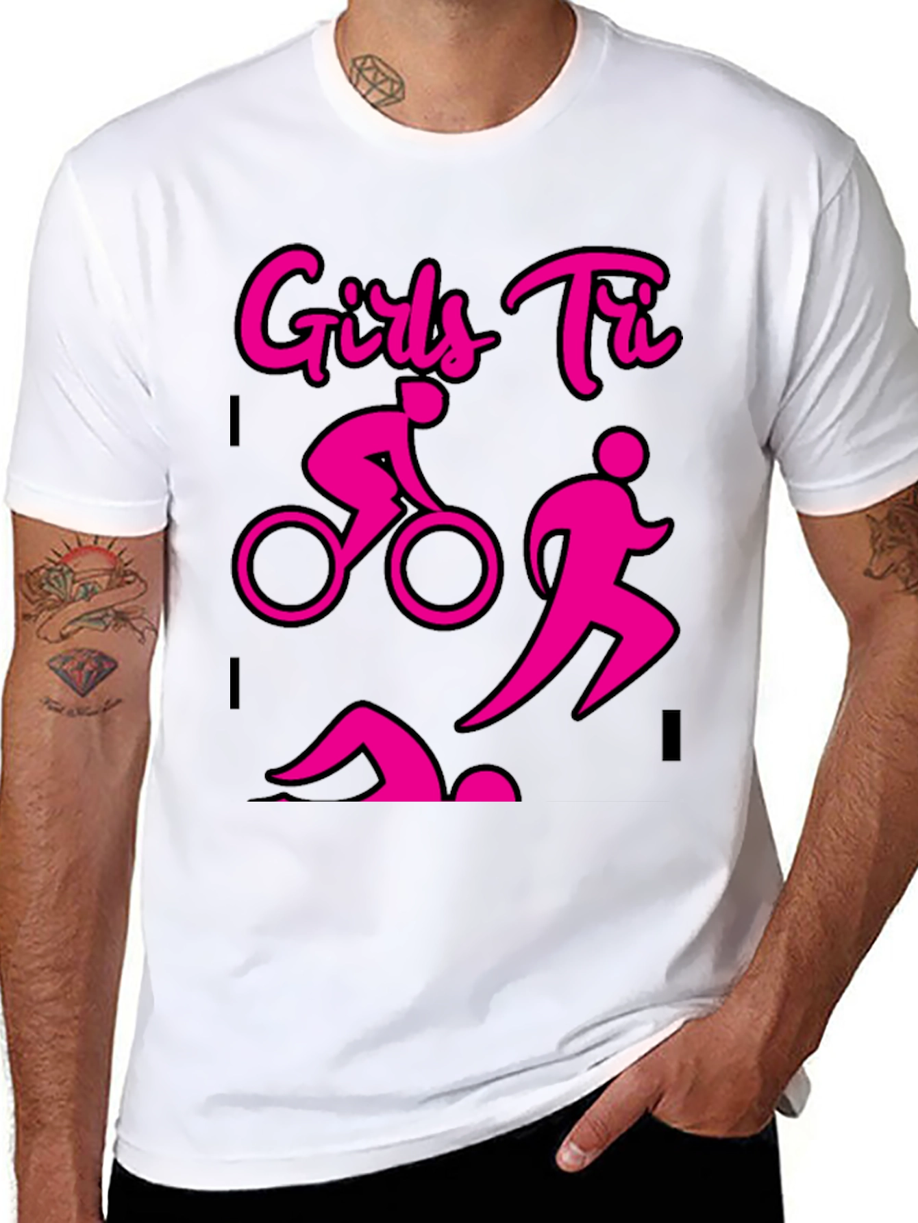 Girls Tri T-Shirt - Triathlon Tee