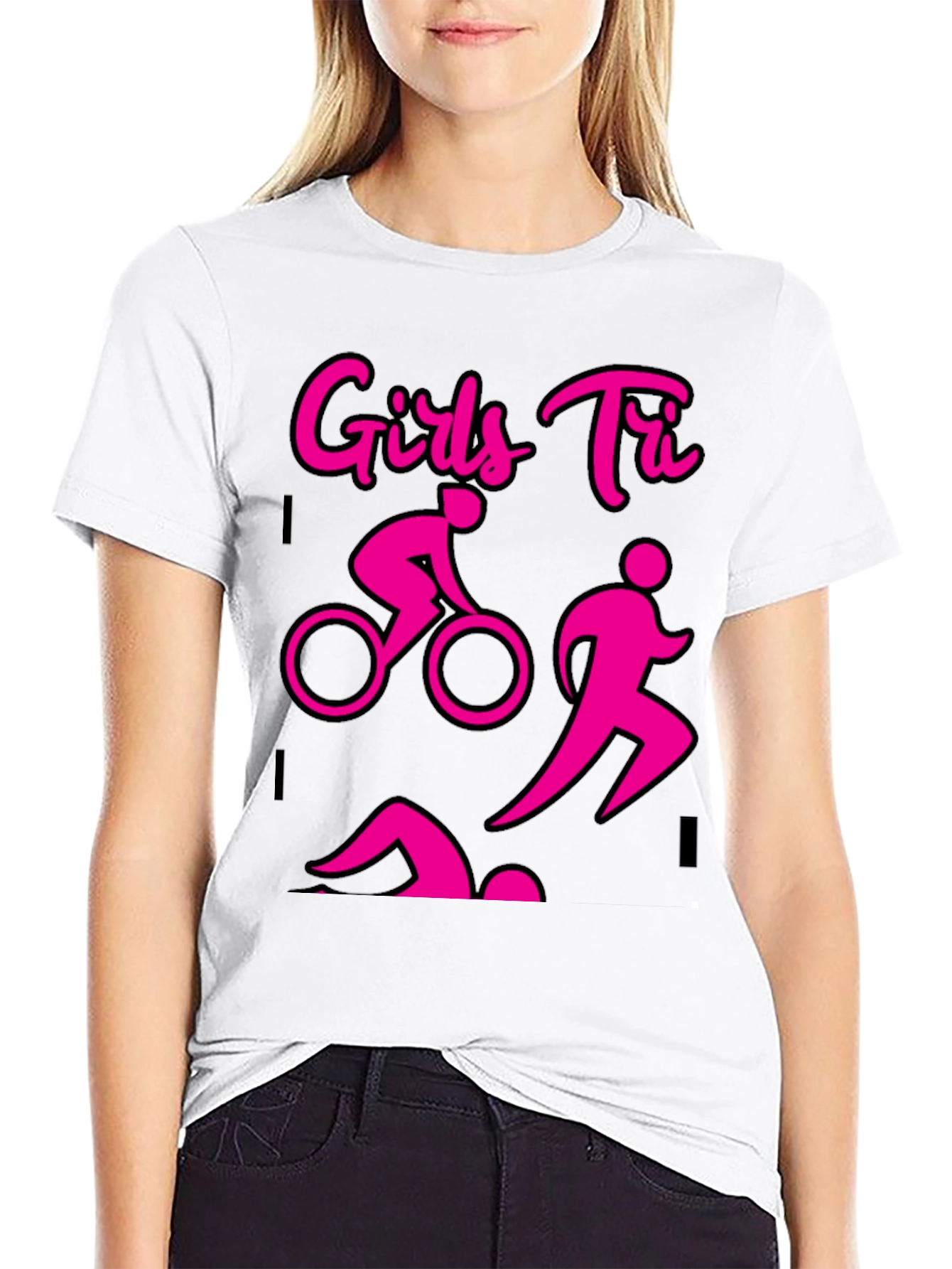 Girls Tri T-Shirt - Triathlon Tee