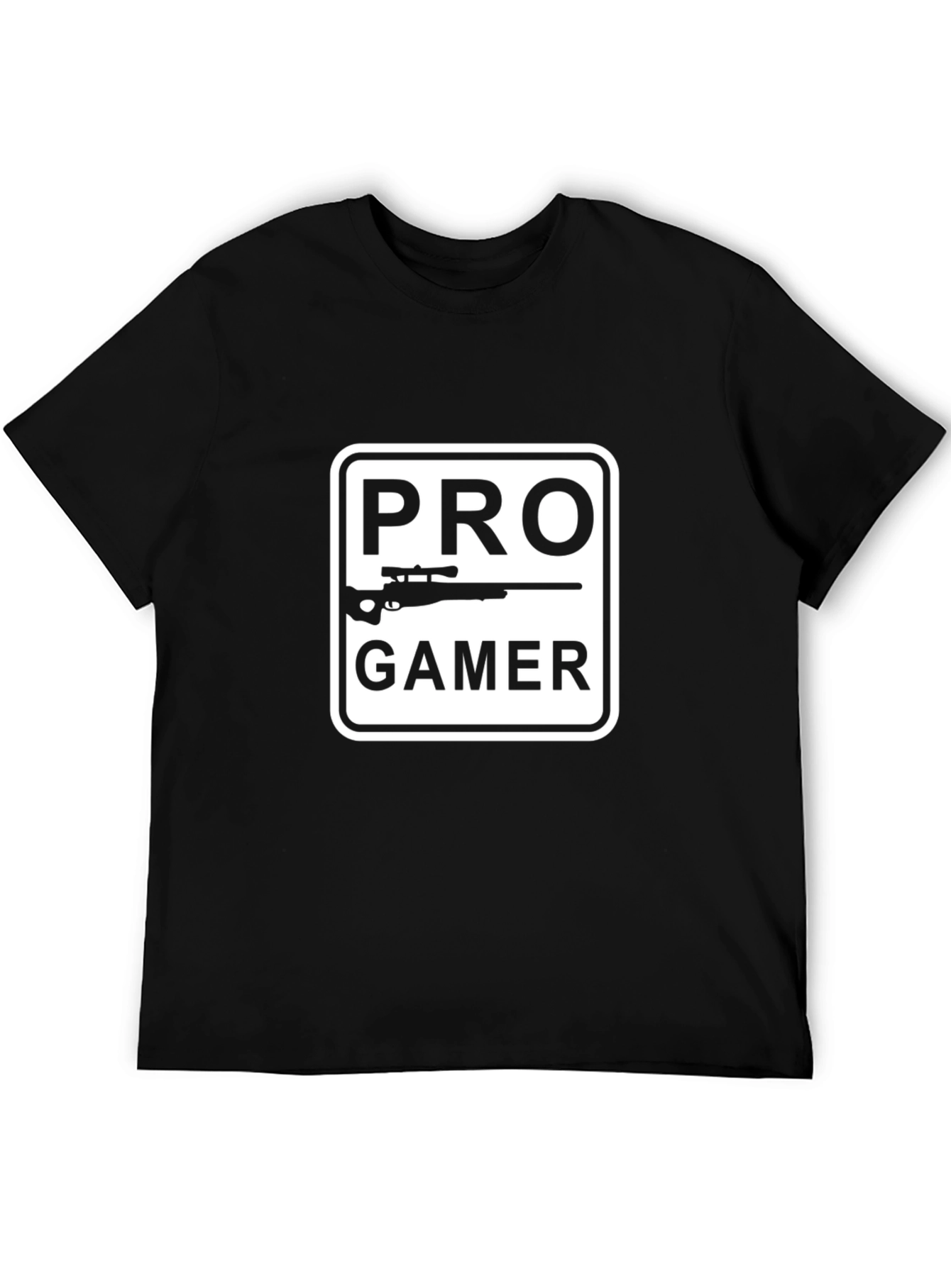 Pro Gamer Black Graphic T-Shirt