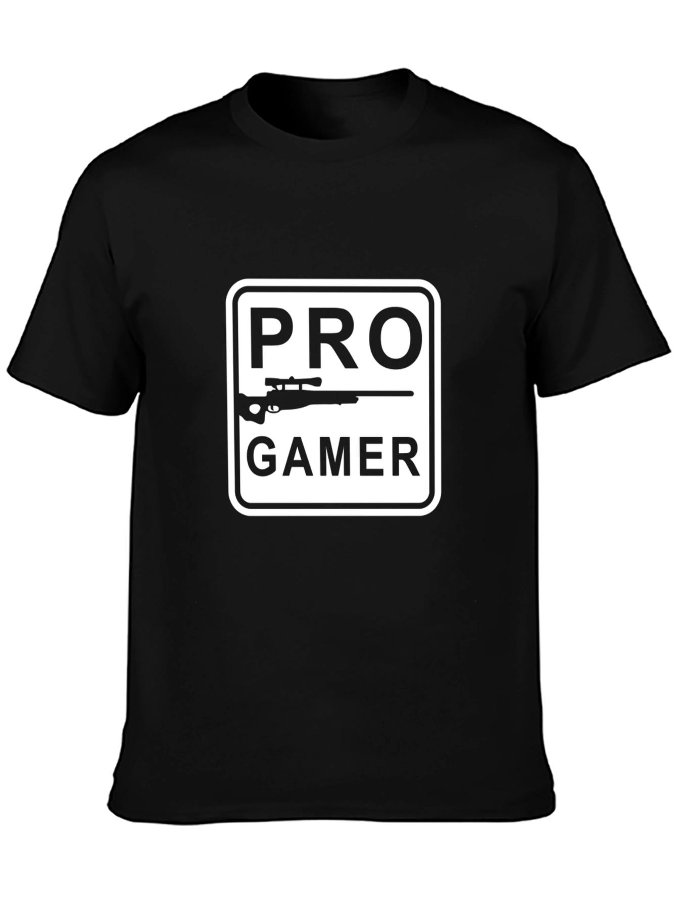 Pro Gamer Black Graphic T-Shirt