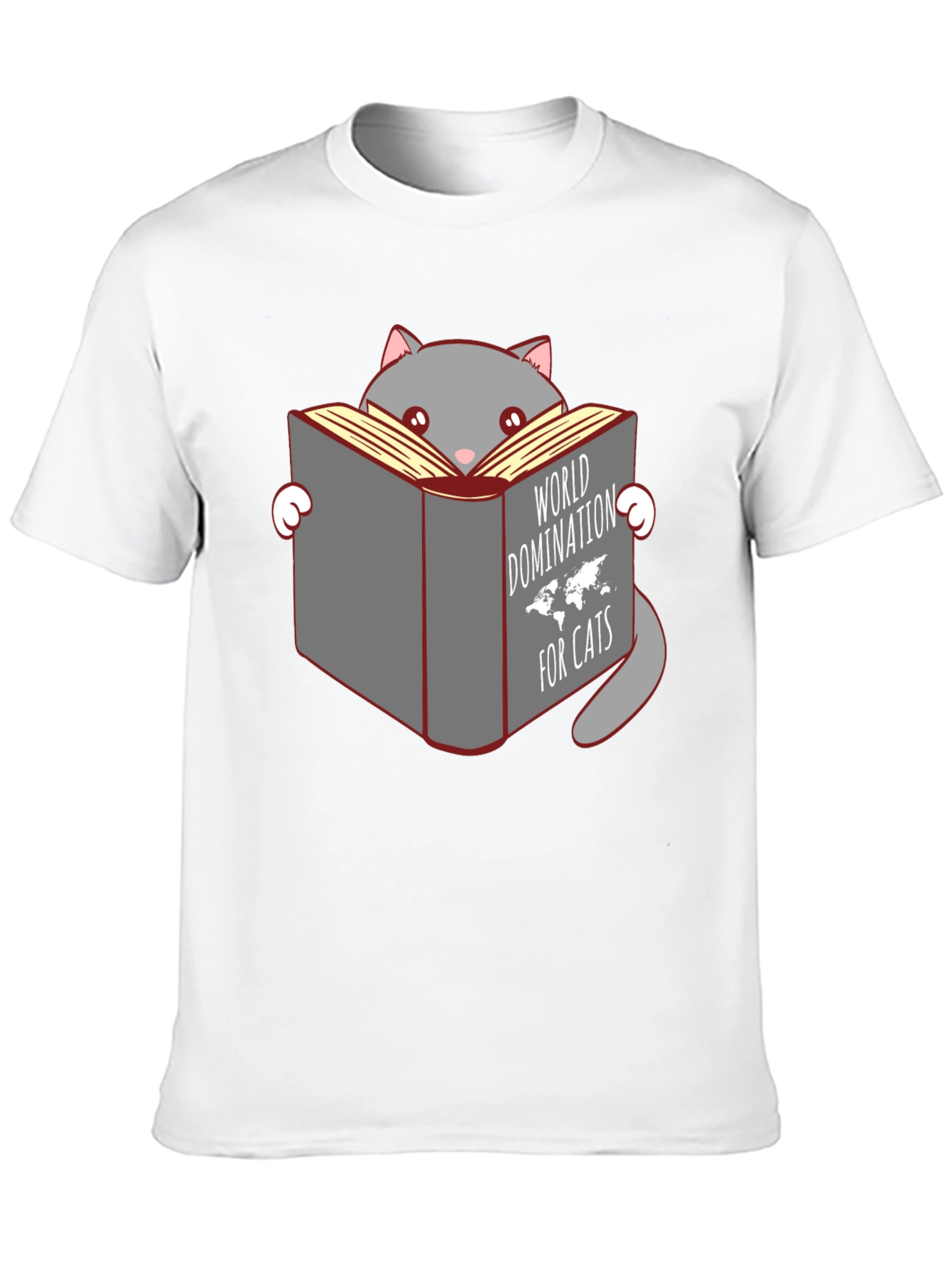 Cat World Domination T-Shirt: Hilarious Cat Lover Tee