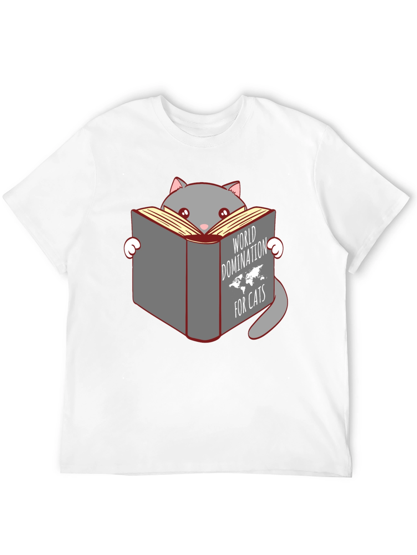 Cat World Domination T-Shirt: Hilarious Cat Lover Tee