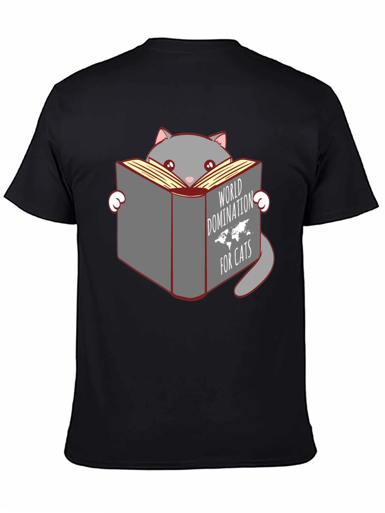 Cat World Domination T-Shirt: Hilarious Cat Lover Tee