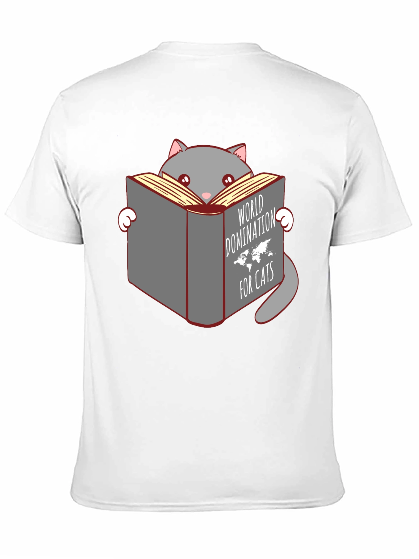 Cat World Domination T-Shirt: Hilarious Cat Lover Tee