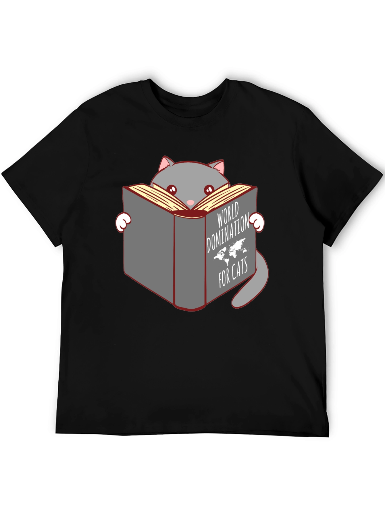 Cat World Domination T-Shirt: Hilarious Cat Lover Tee