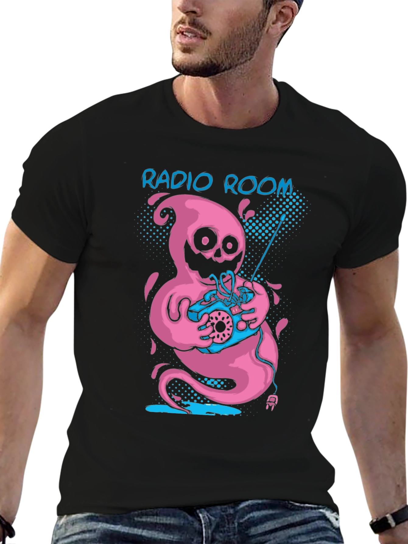 Radio Room Graphic T-Shirt