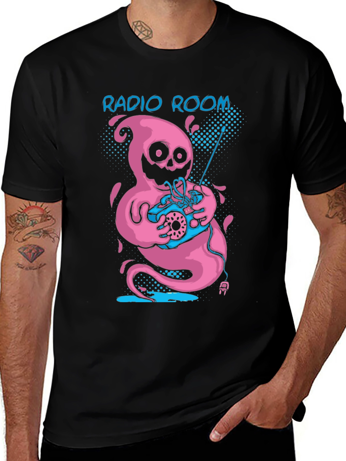 Radio Room Graphic T-Shirt