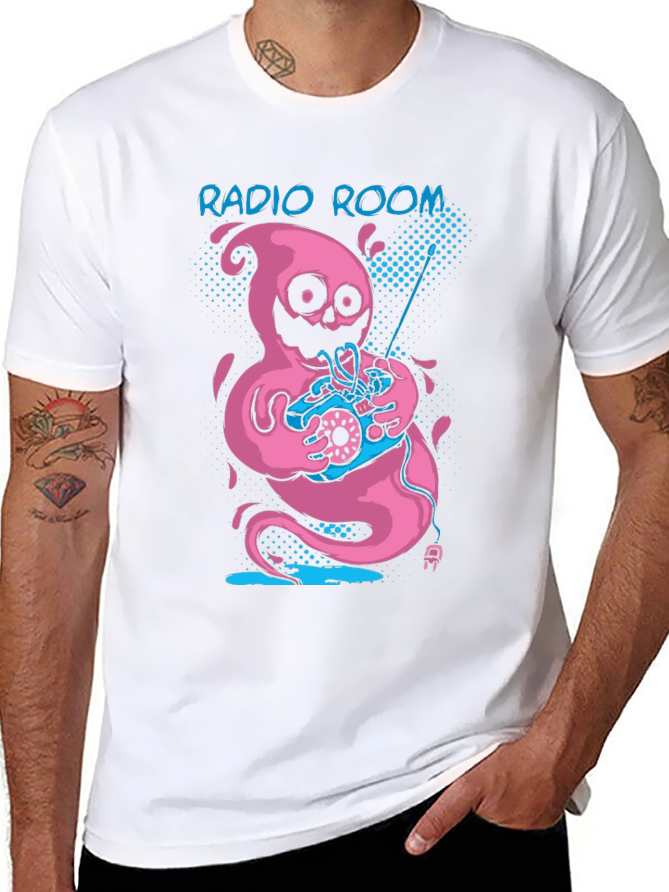 Radio Room Graphic T-Shirt
