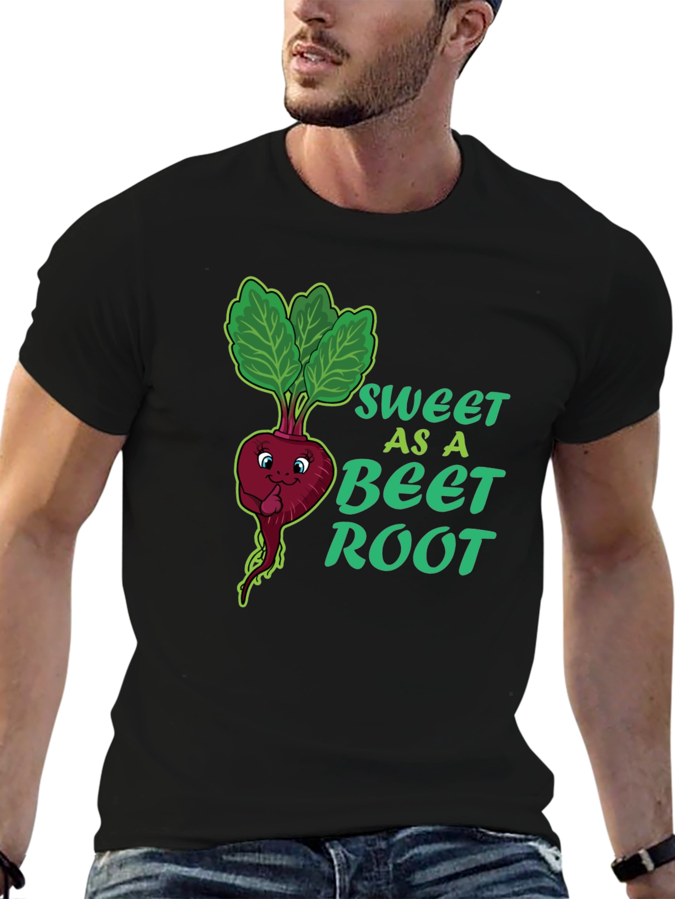 Sweet as a Beet Root Graphic Tee