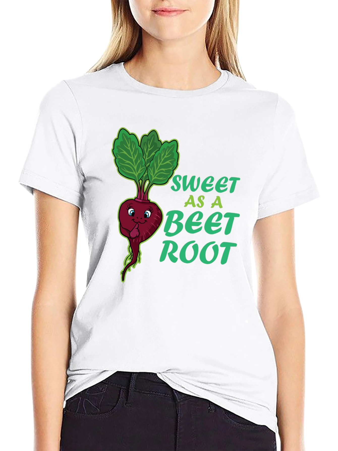 Sweet as a Beet Root Graphic Tee
