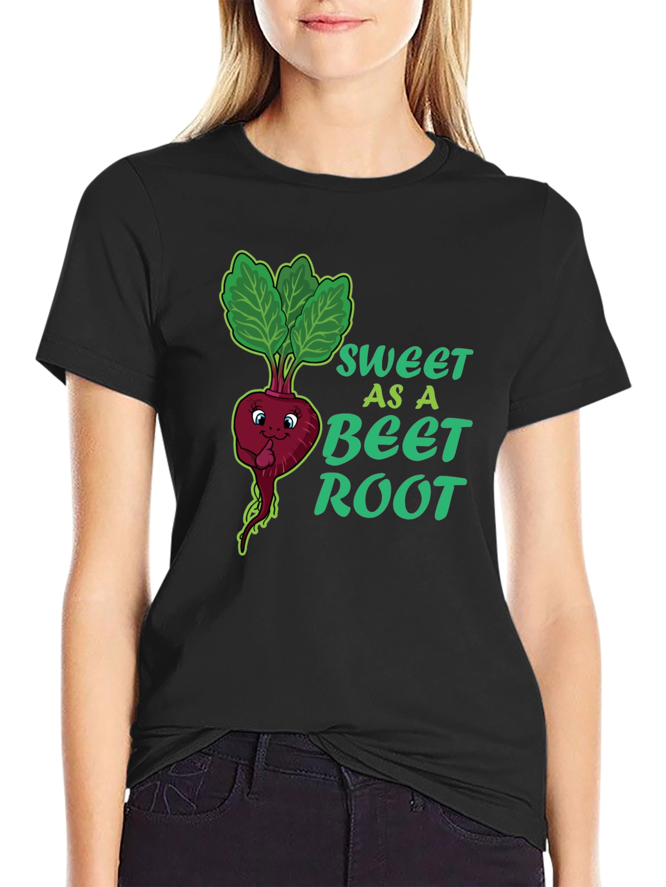 Sweet as a Beet Root Graphic Tee