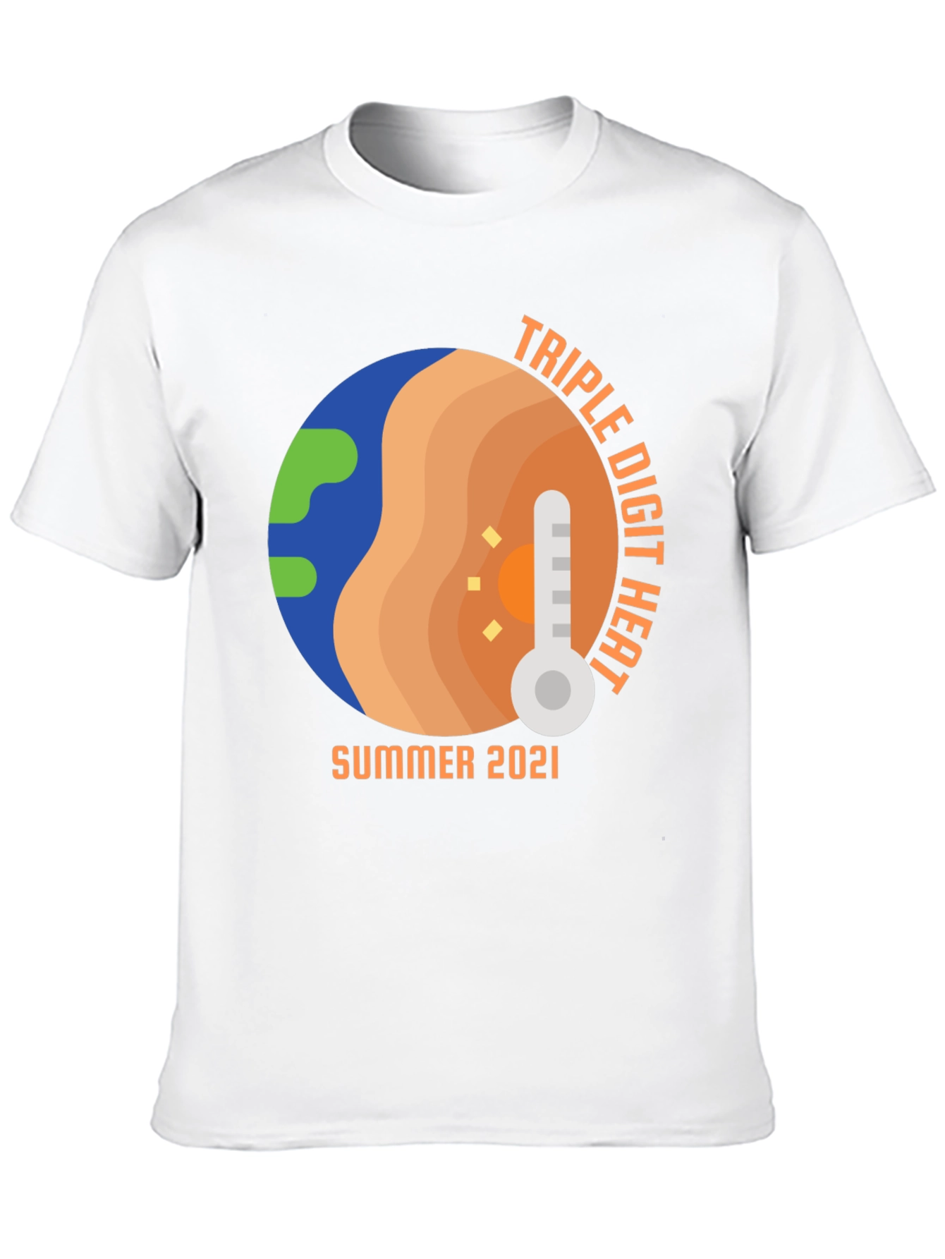 Triple Digit Heat Summer 2021 Black T-Shirt