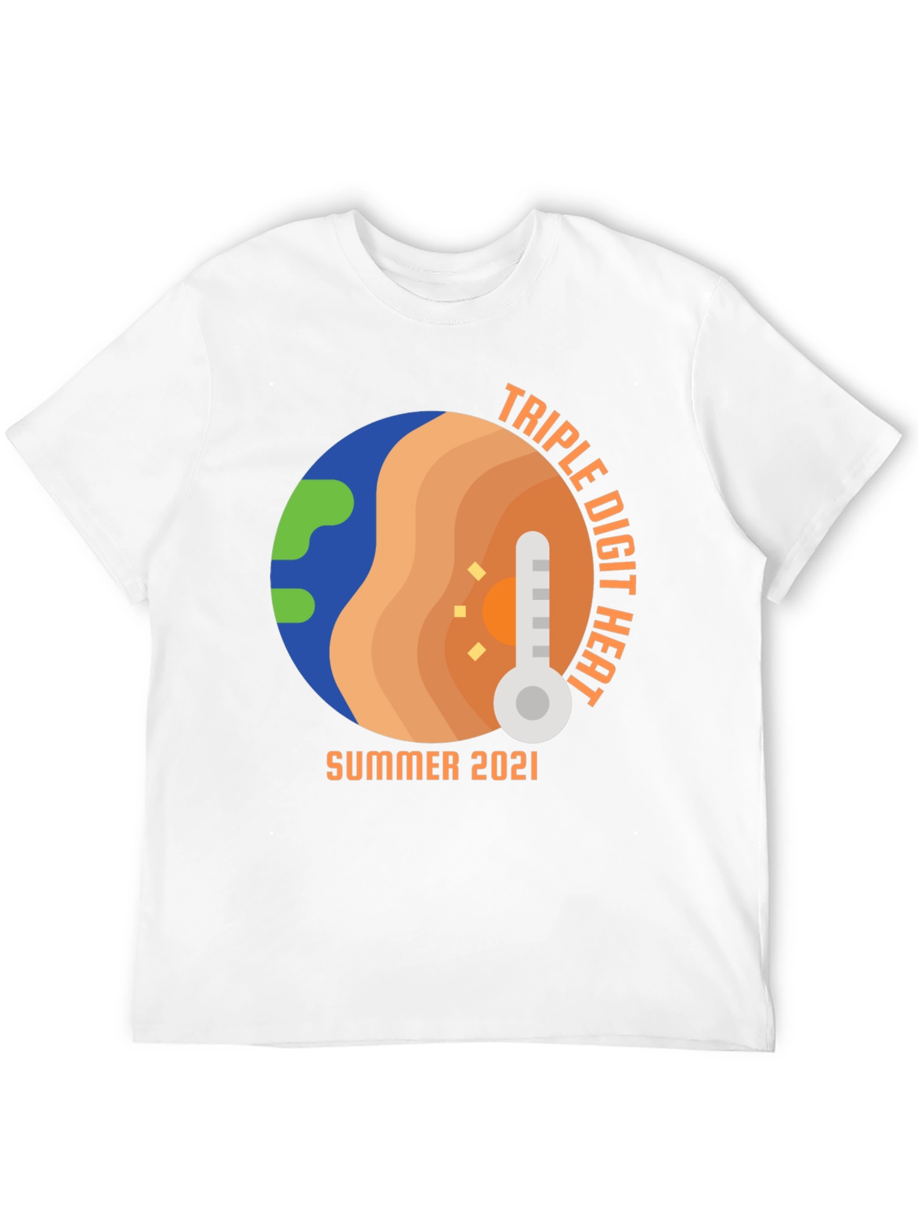 Triple Digit Heat Summer 2021 Black T-Shirt
