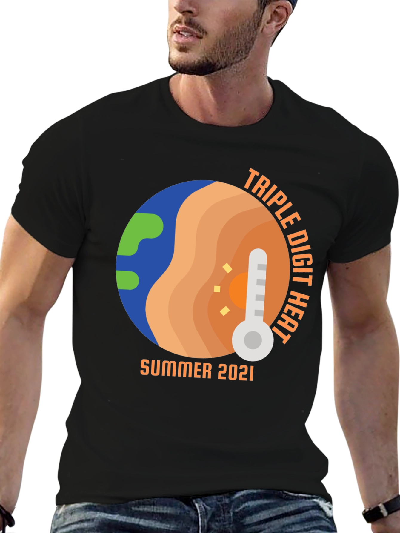 Triple Digit Heat Summer 2021 Black T-Shirt