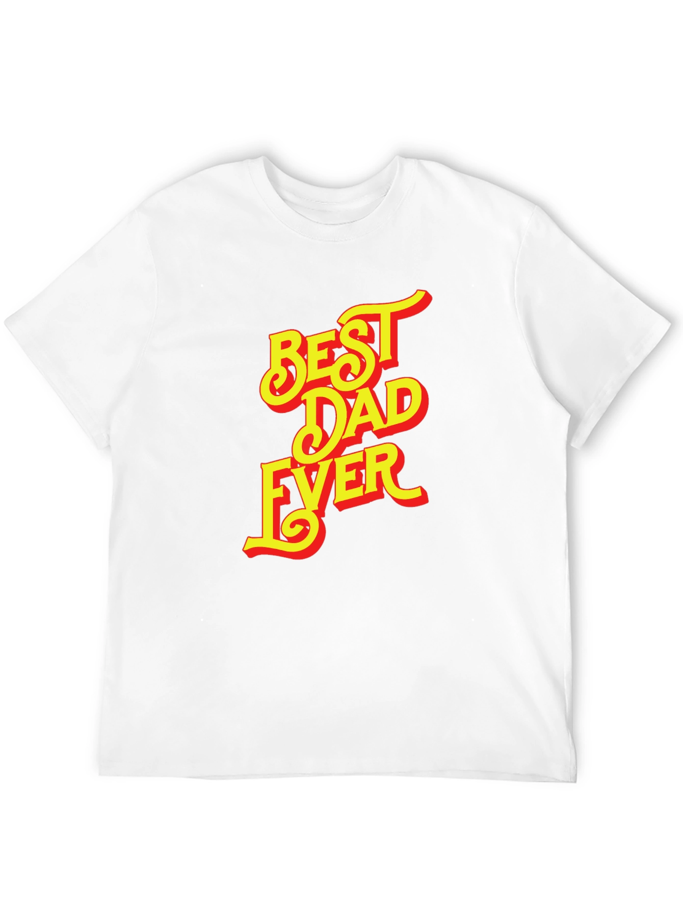 Best Dad Ever Black T-Shirt - Fathers Day Gift