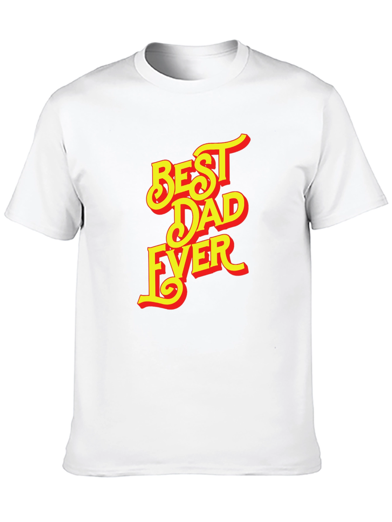 Best Dad Ever Black T-Shirt - Fathers Day Gift