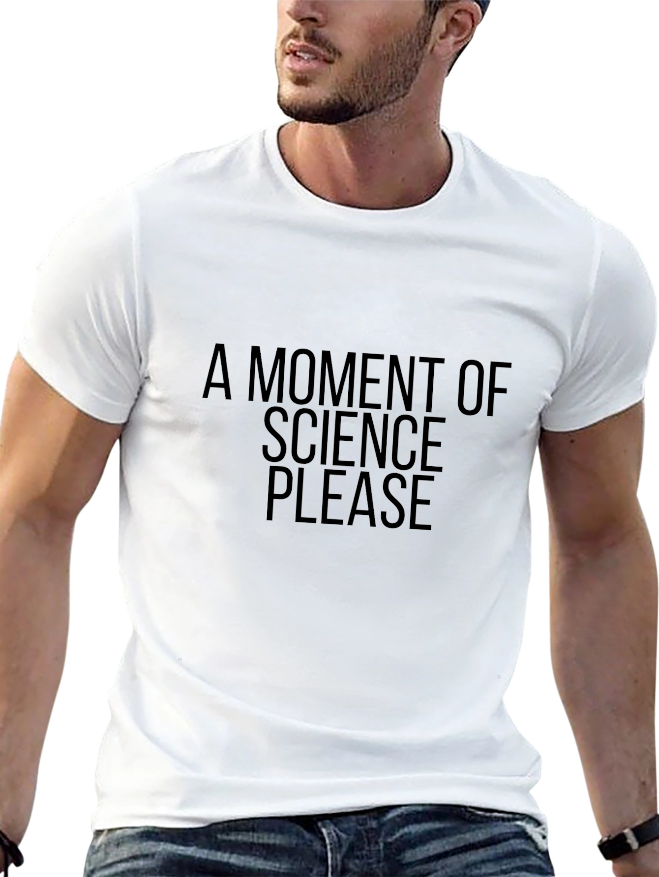 Science Please Graphic T-Shirt