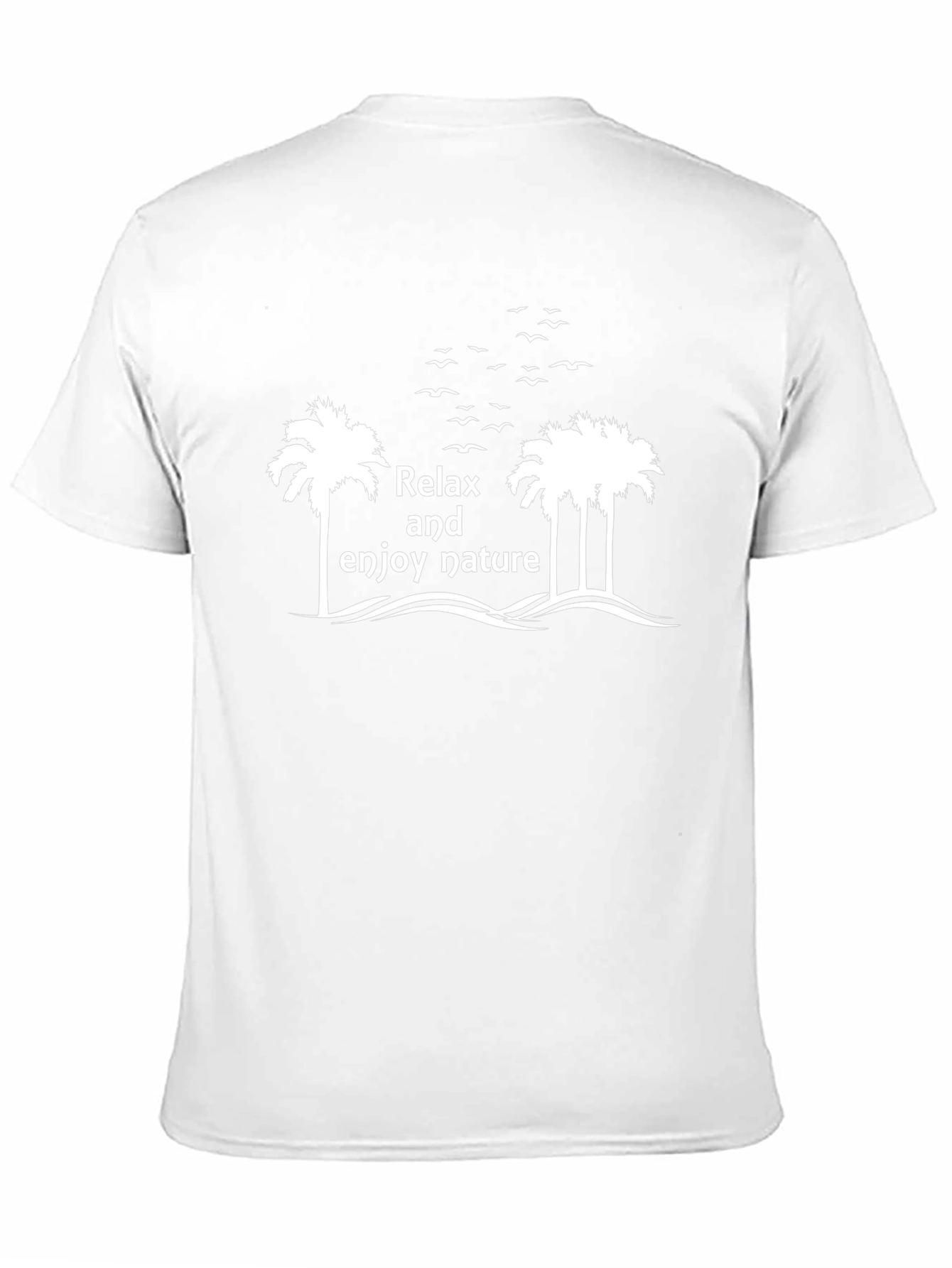 Relax and Enjoy Nature Graphic Tee