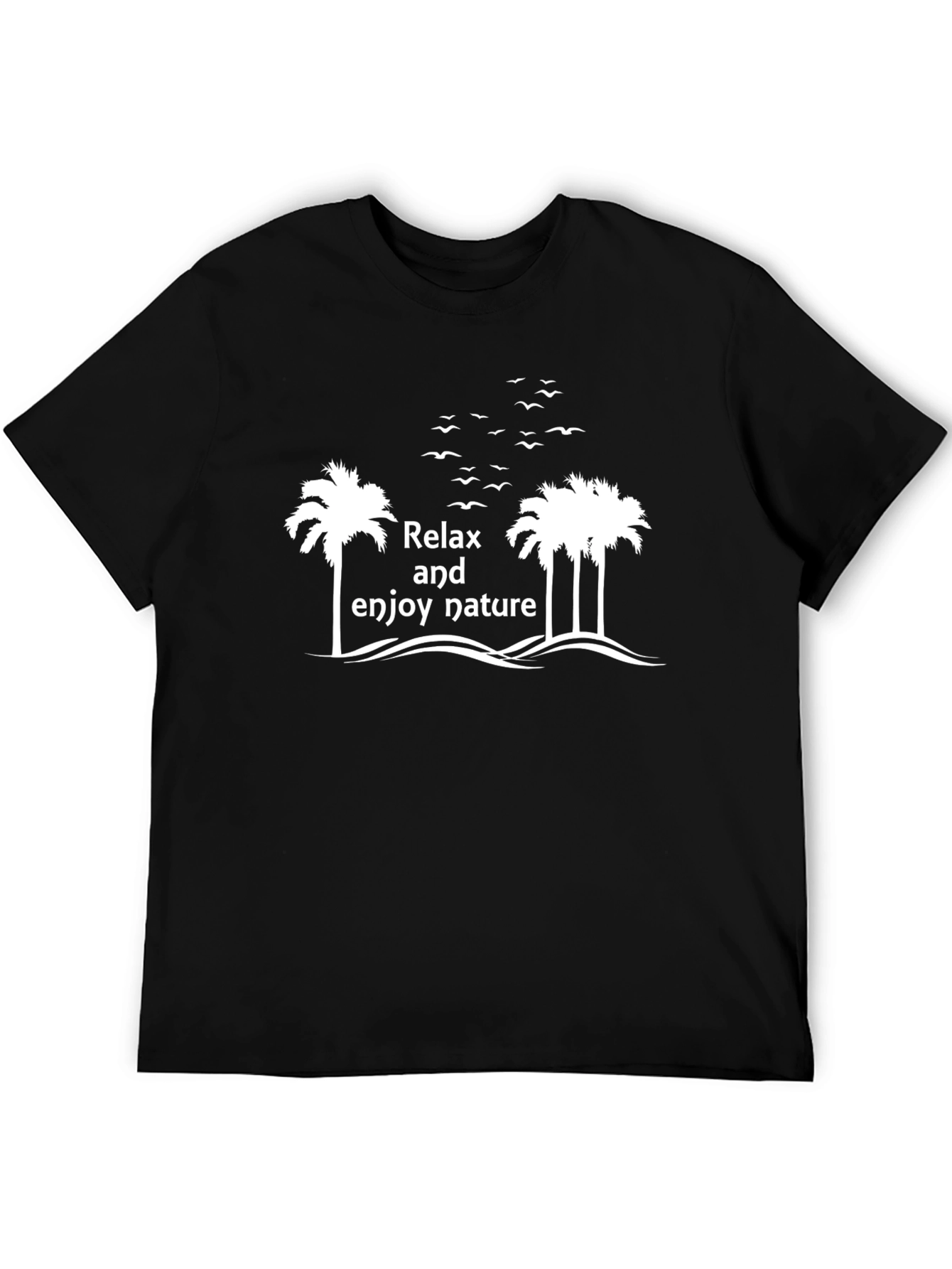 Relax and Enjoy Nature Graphic Tee