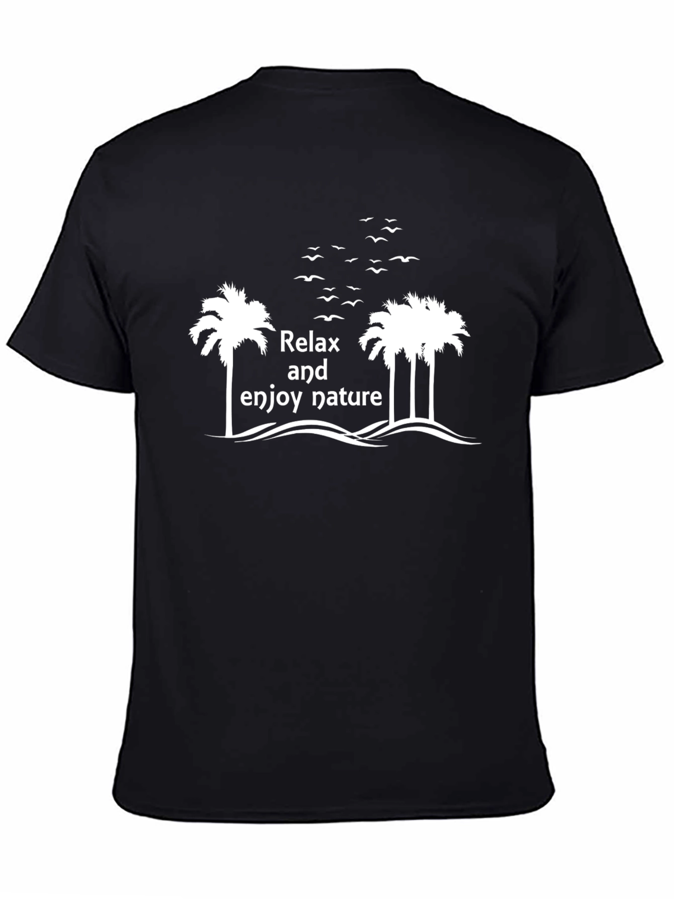 Relax and Enjoy Nature Graphic Tee