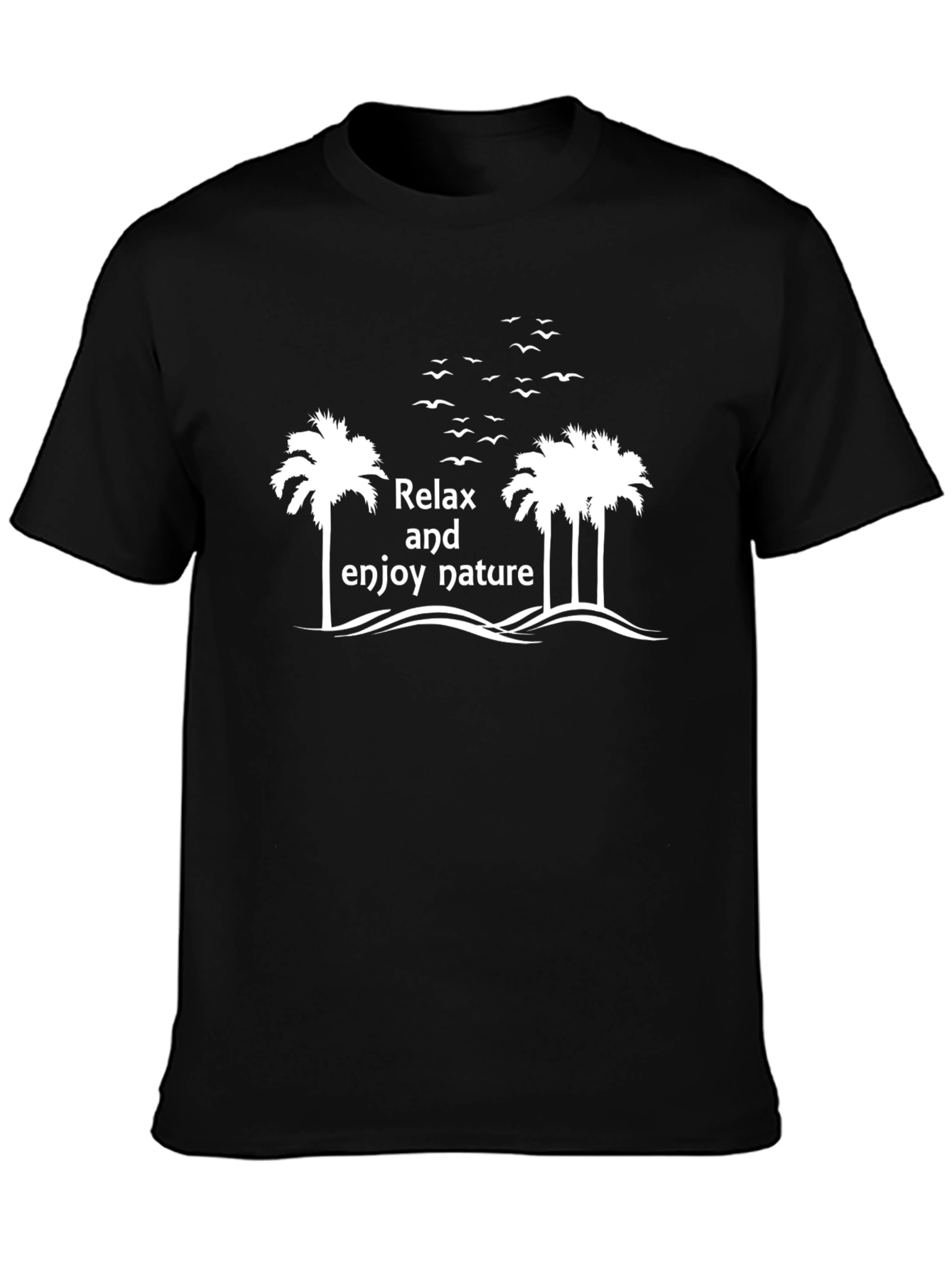 Relax and Enjoy Nature Graphic Tee