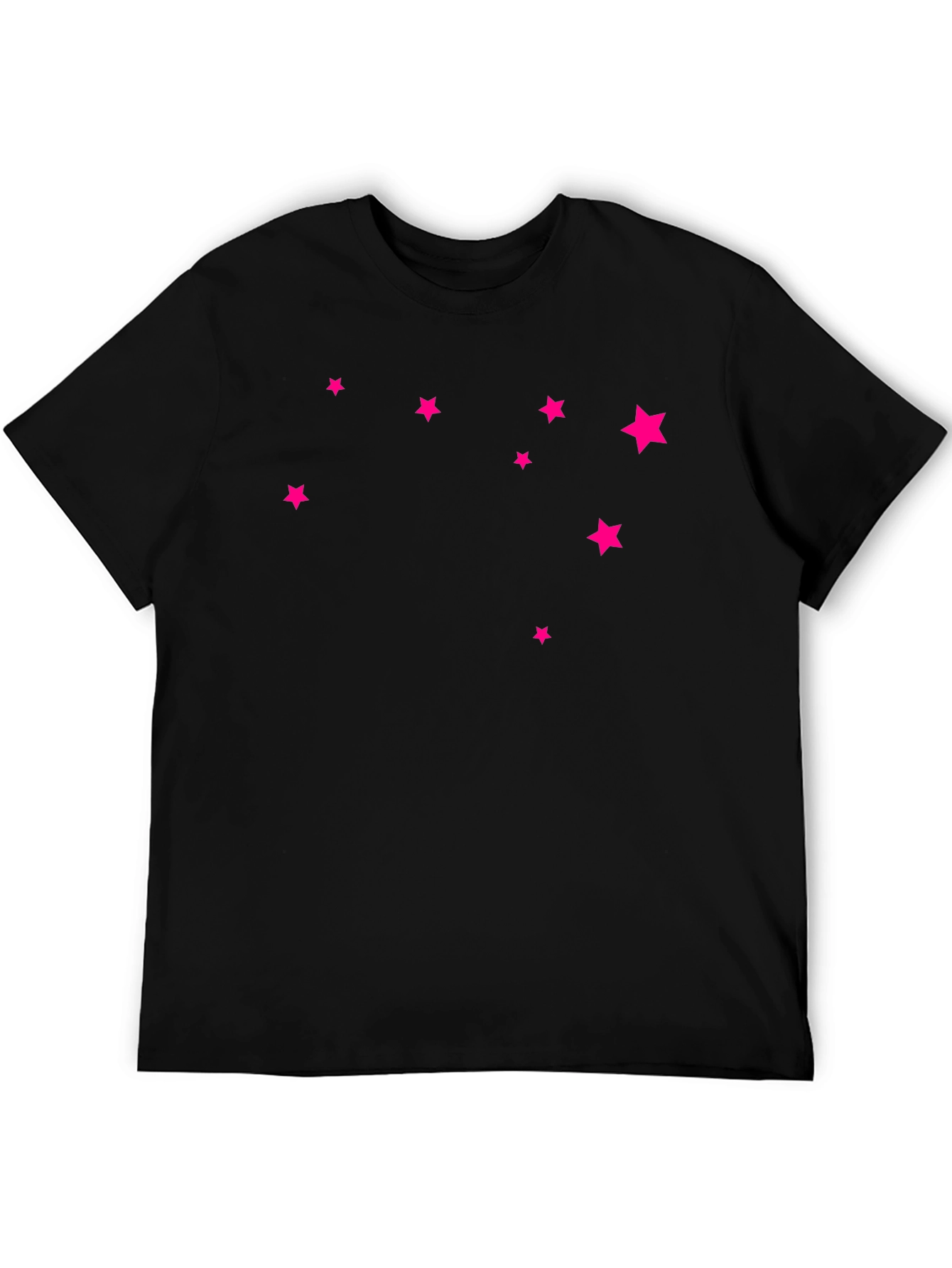 Starry Black Tee - Modern Casual Comfort