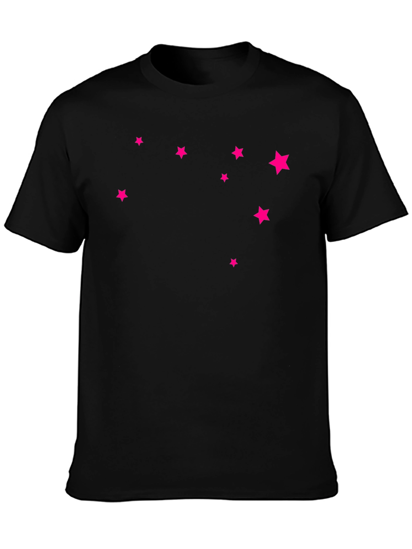 Starry Black Tee - Modern Casual Comfort