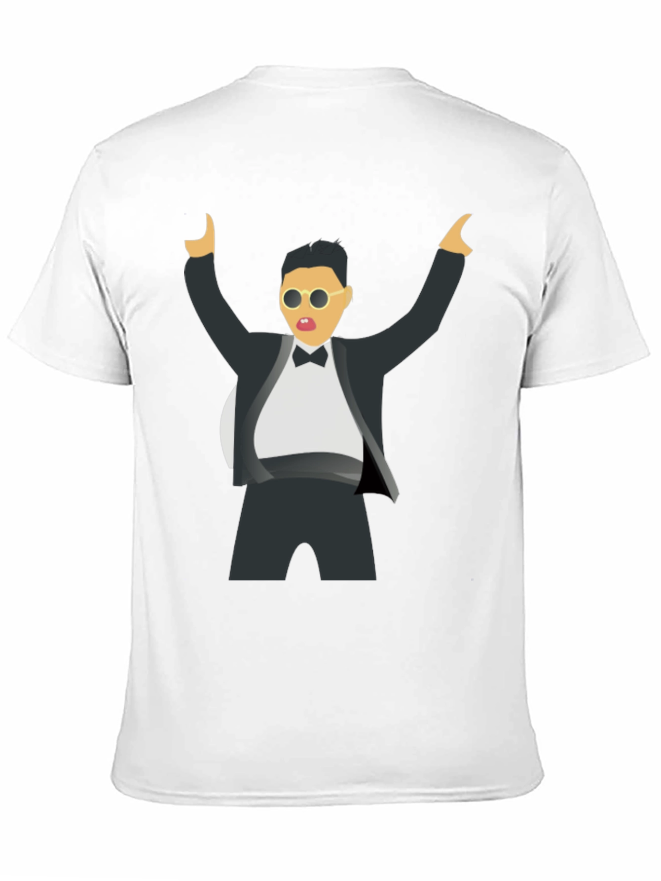 Cartoon Gangnam Style Graphic Tee