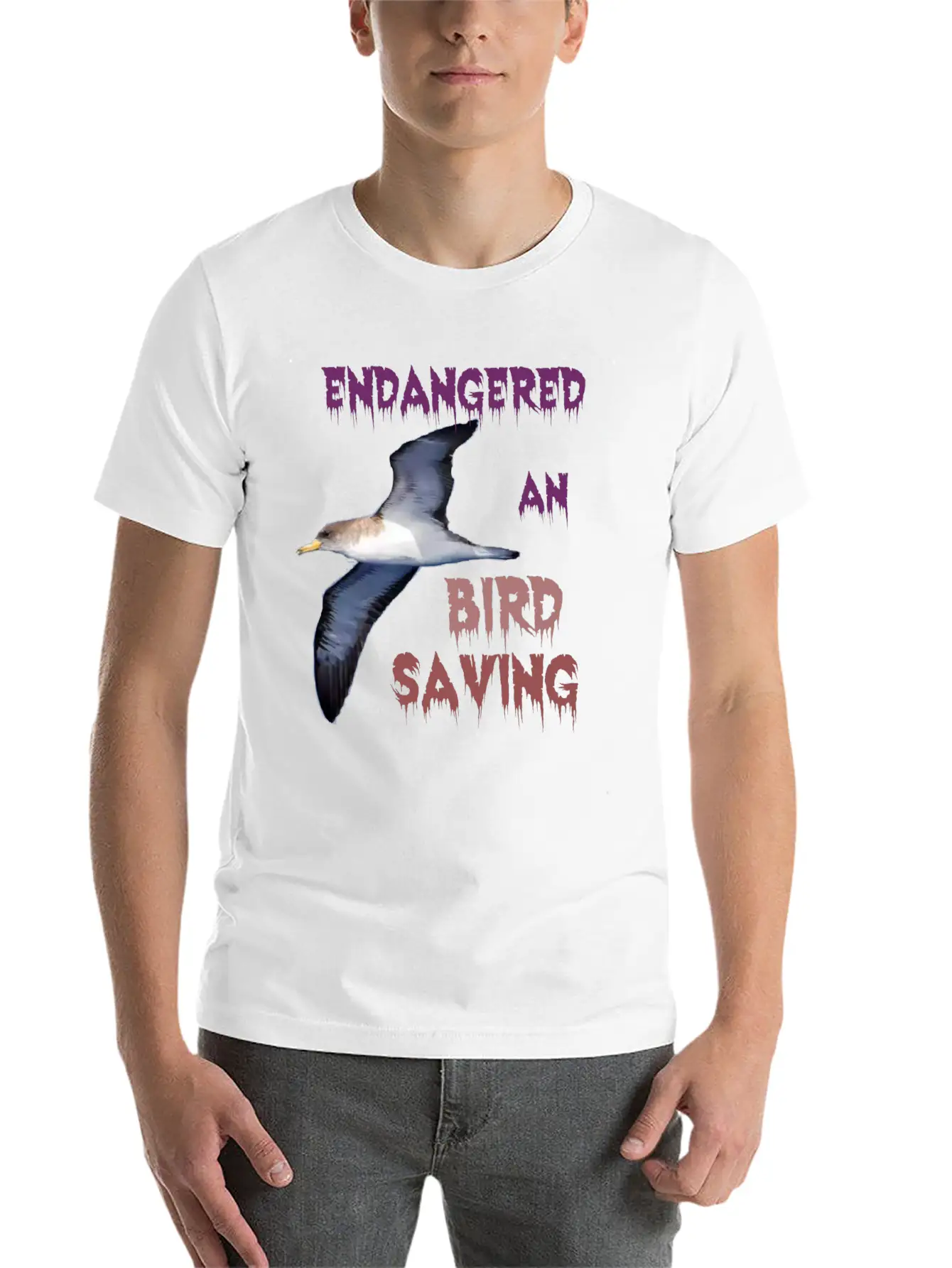 1590054637029 An Endangred Bird Comfortable Minimalist Graphic Tee – Summer Style Essential