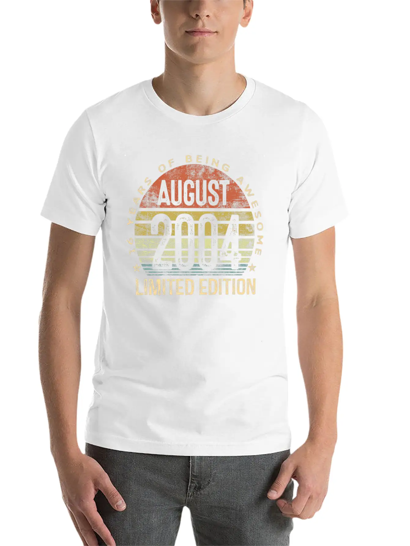 16 Years Of Being Awesome Bday N Comfortable Minimalist Graphic Tee – Summer Style Essential