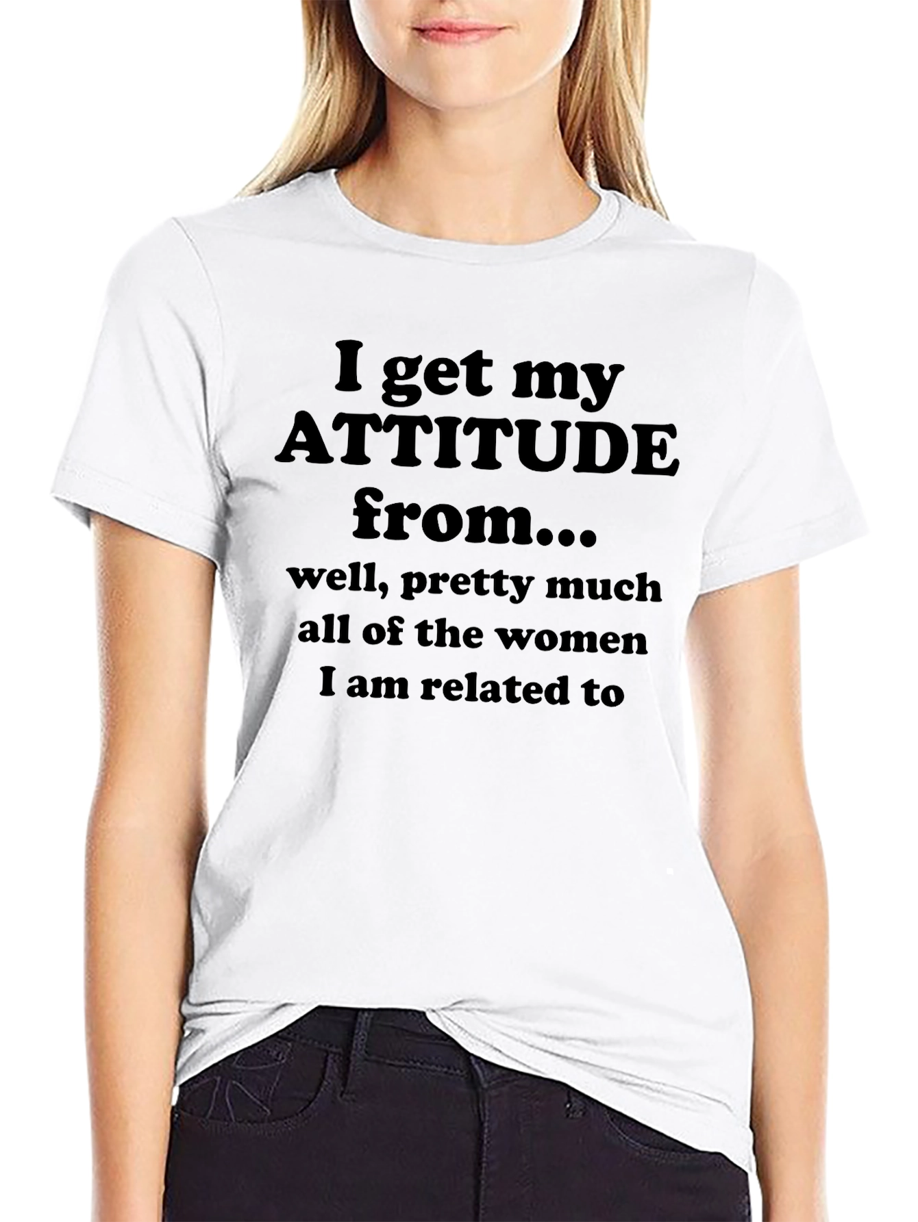 Funny Attitude T-Shirt for Men