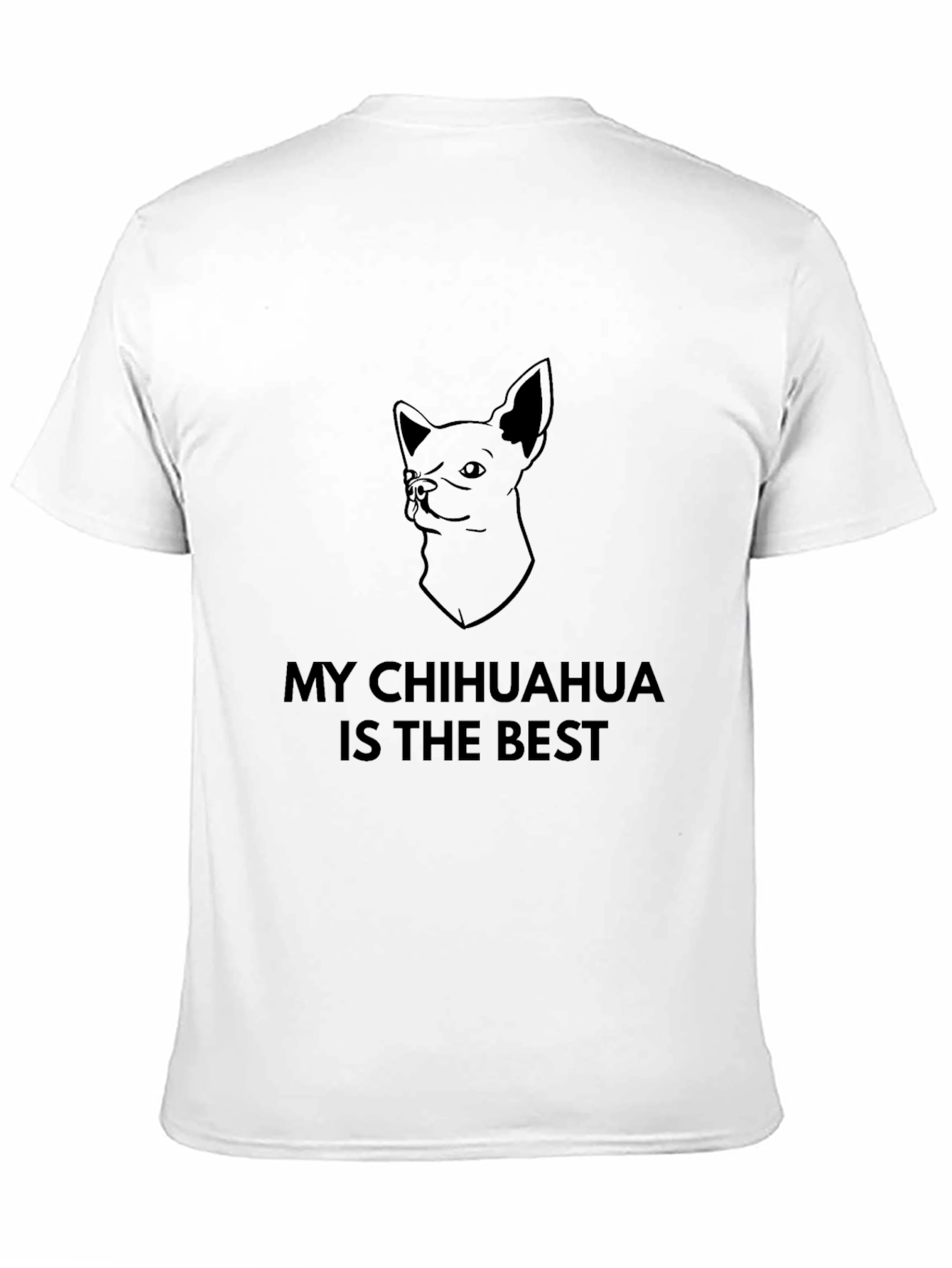 My Chihuahua Is the Best Mens Black T-Shirt