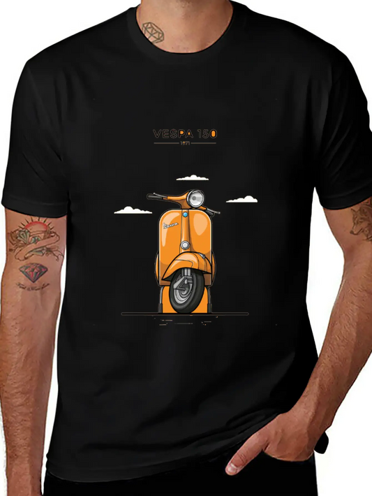 1971 Vespaa 150 Comfortable Minimalist Graphic Tee – Summer Style Essential