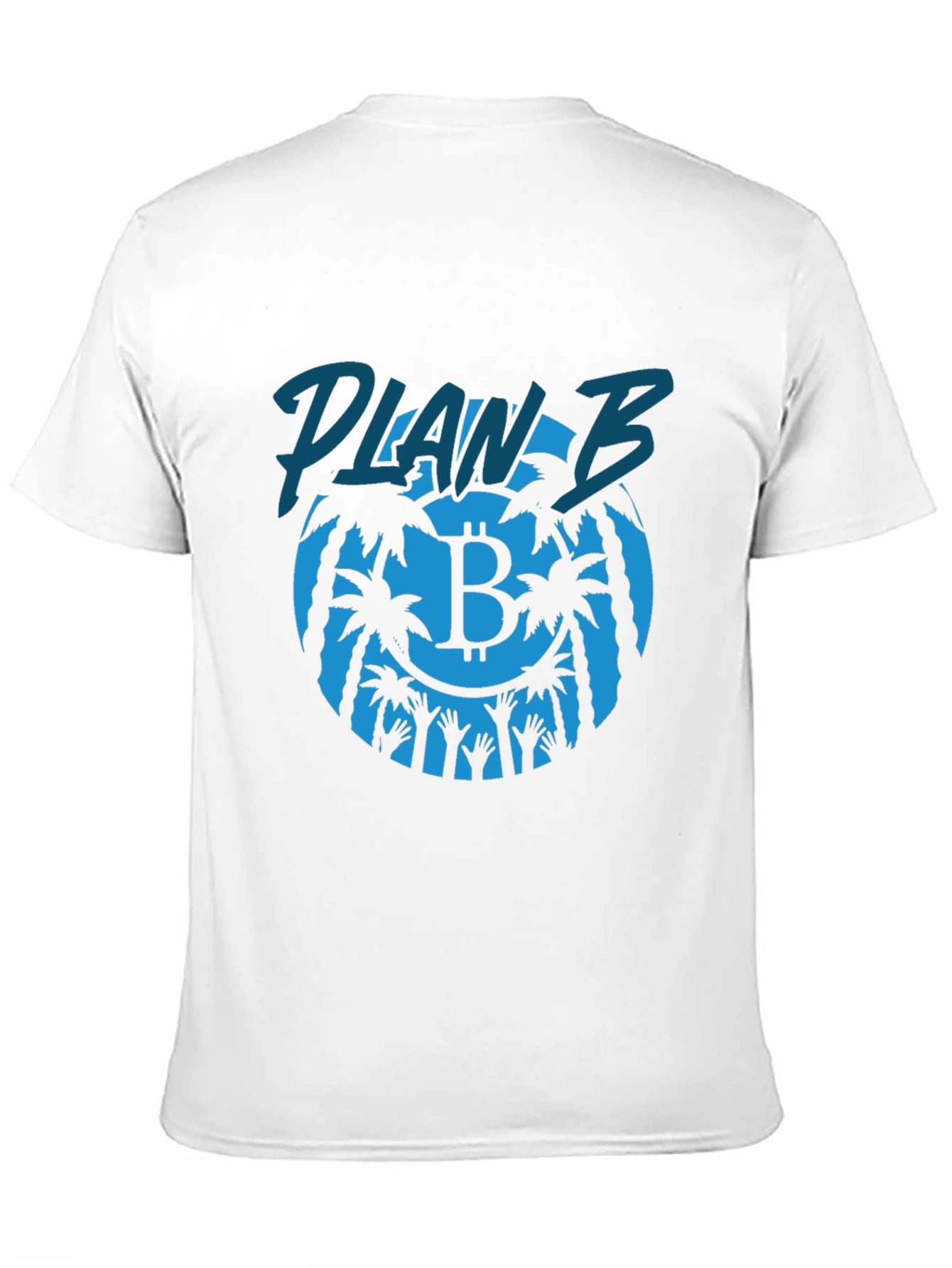 Plan B Bitcoin Graphic Tee - Crypto Enthusiast Shirt